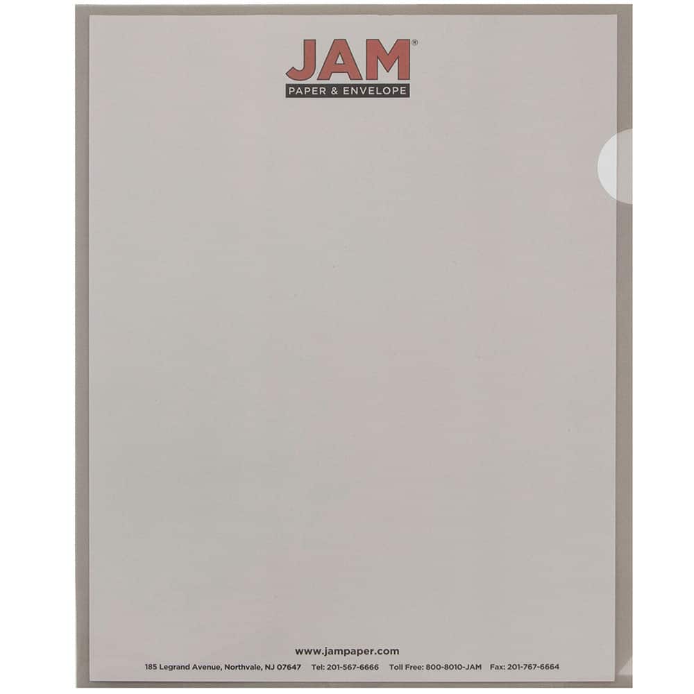 JAM Paper 9" x 11.5" Plastic Sleeve Page Protectors, 12ct.