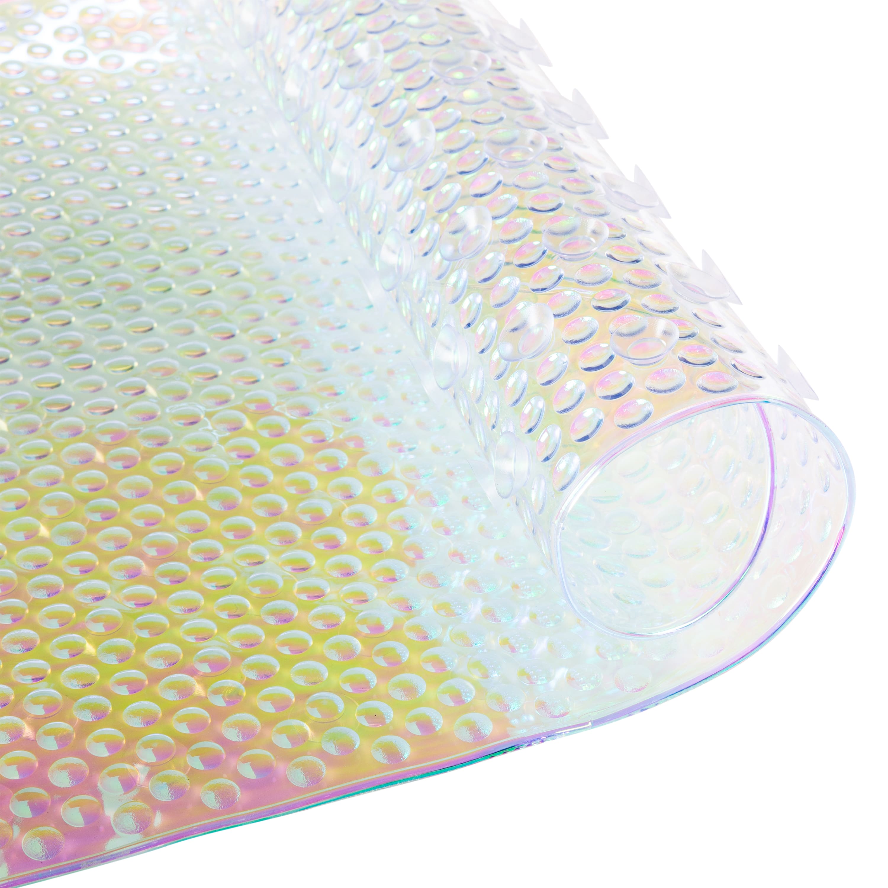 Bath Bliss Iridescent Jumbo Soft Oval Bath Mat