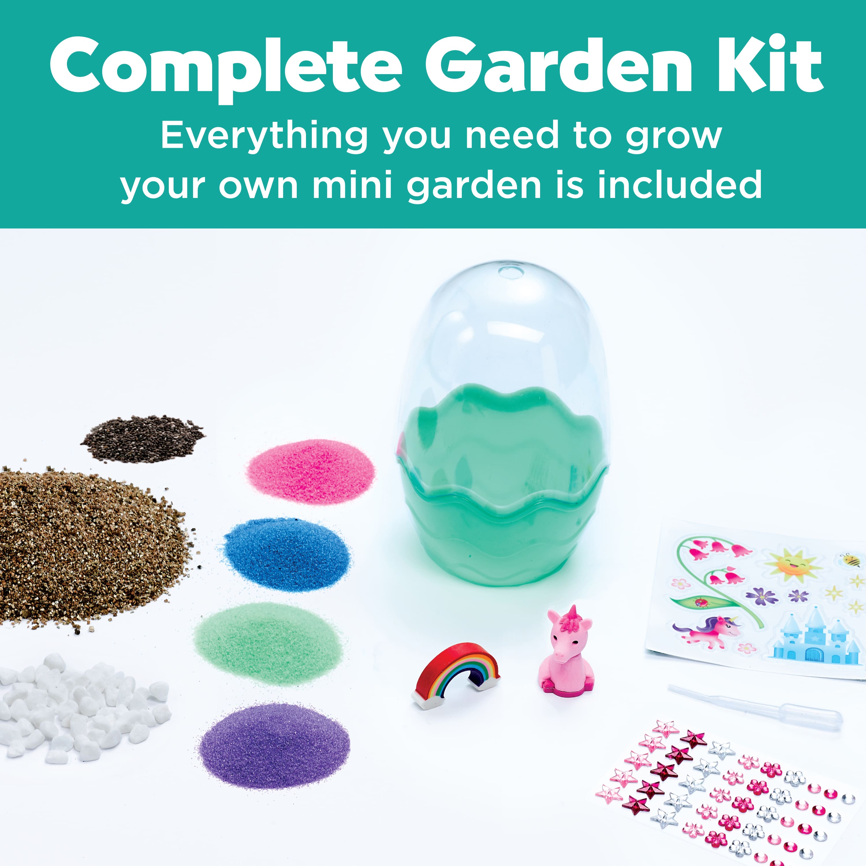 12 Pack: Faber-Castell&#xAE; Creativity for Kids&#xAE; Mini Garden Unicorn