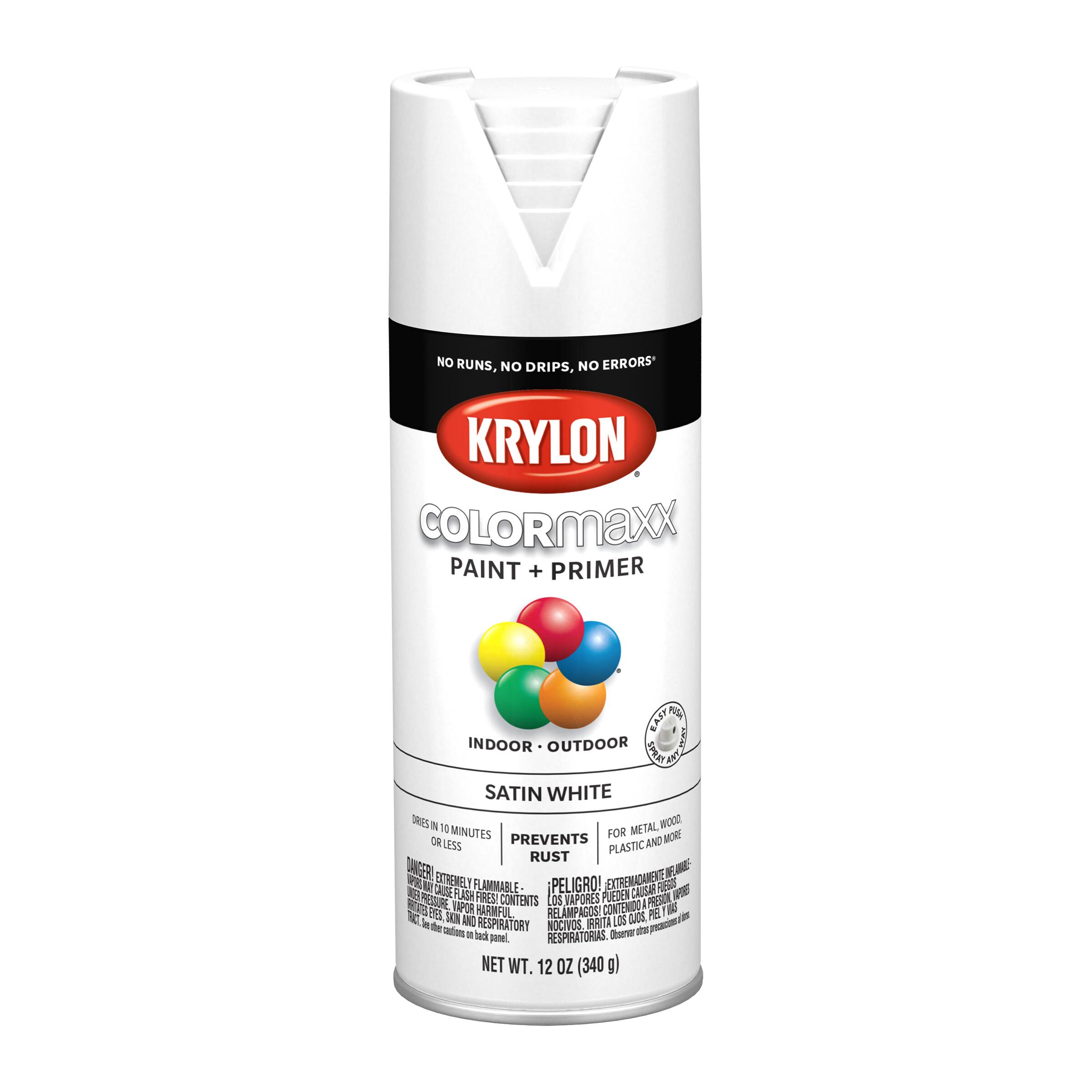 Krylon® COLORmaxx™ Satin Paint + Primer