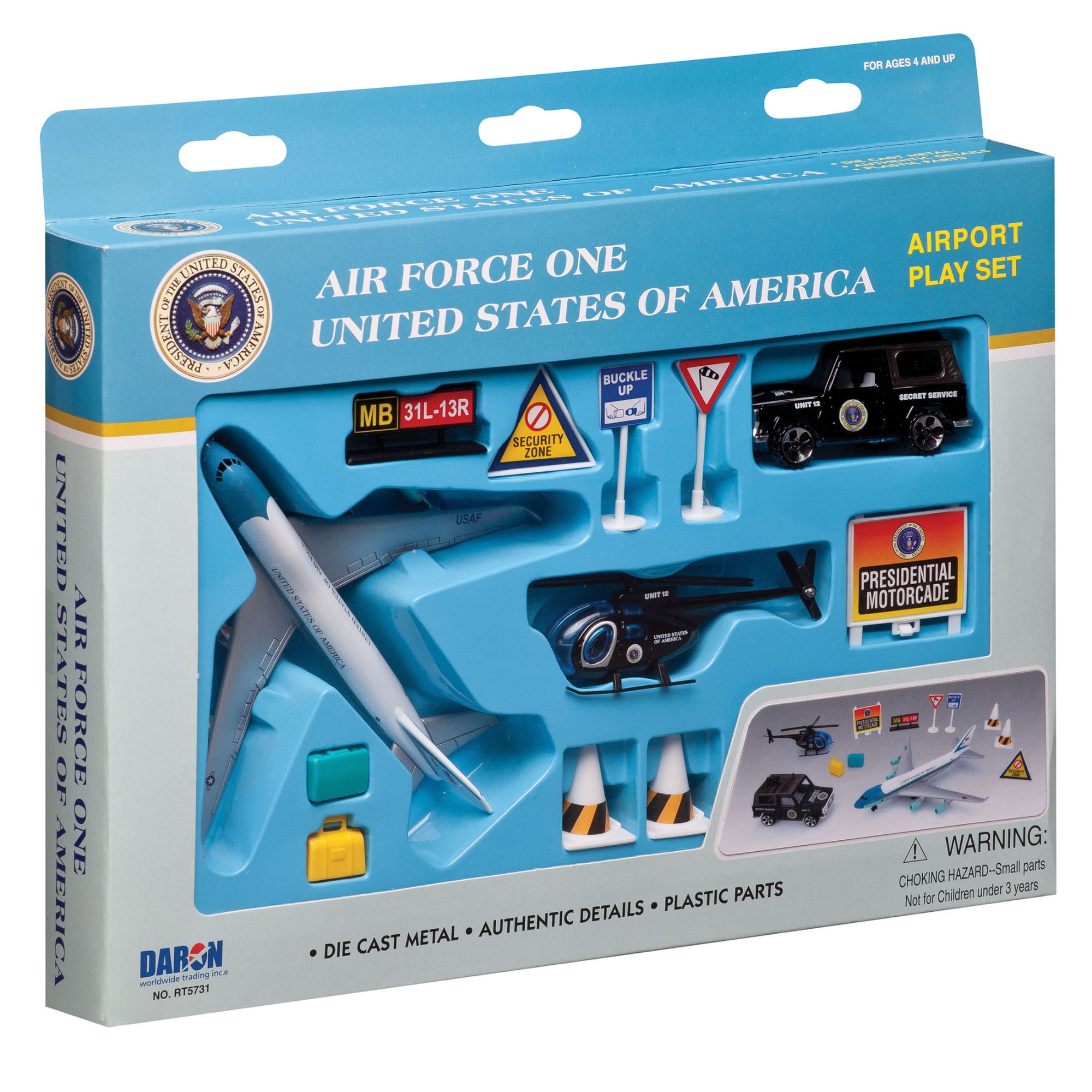 Daron&#xAE; Air Force One United States of America Airport Playset