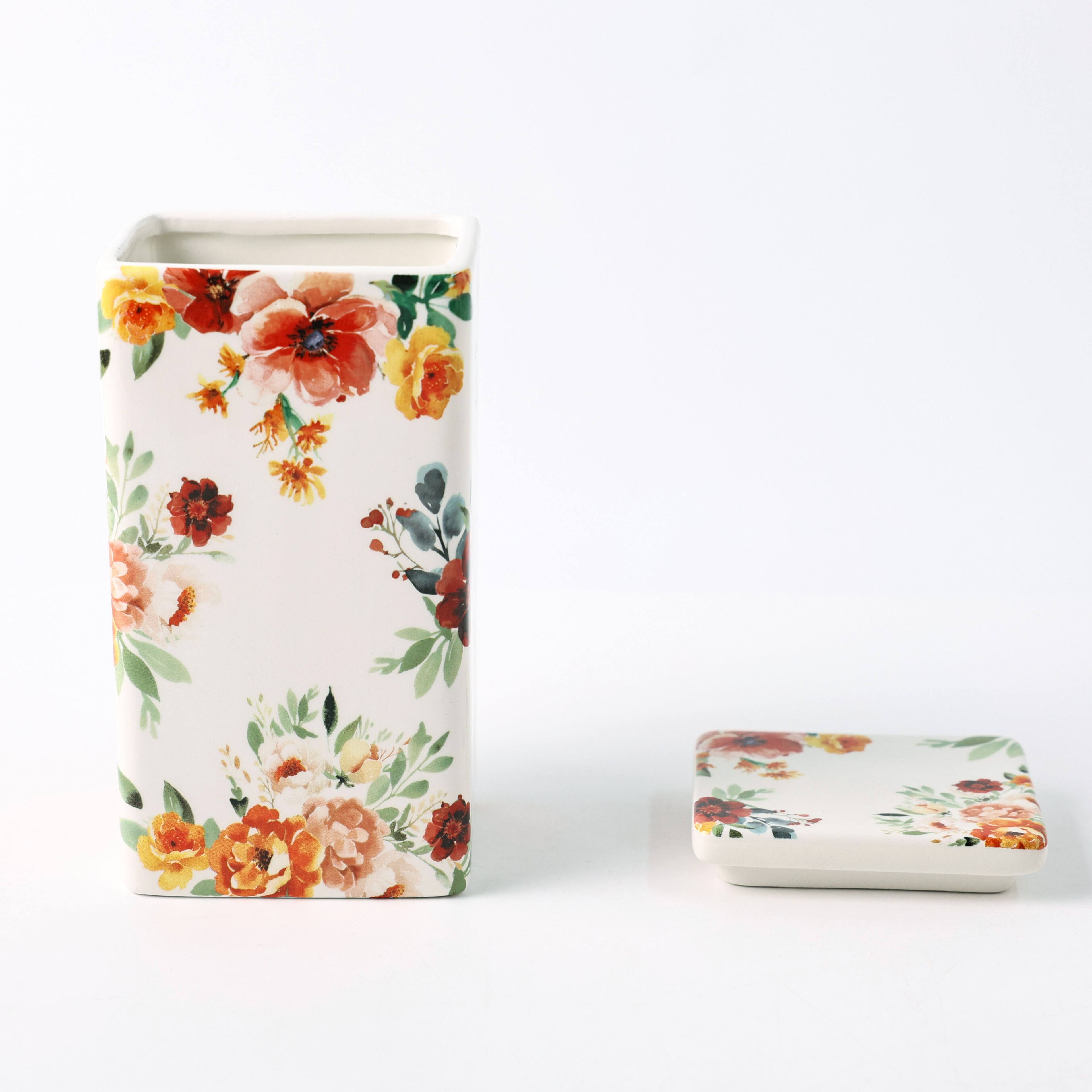 7.5&#x22; Floral Fall Canister by Ashland&#xAE;