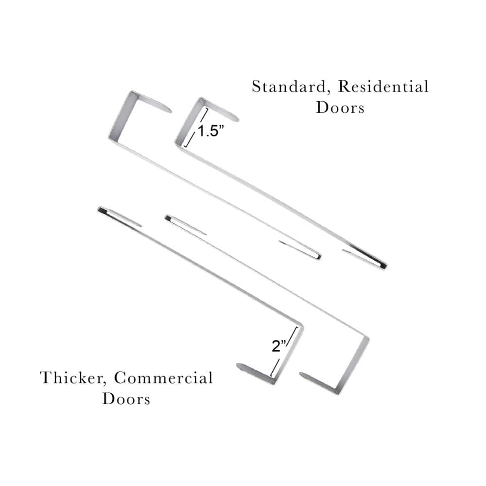 Household Essentials Over the Door Basket Storage Rack