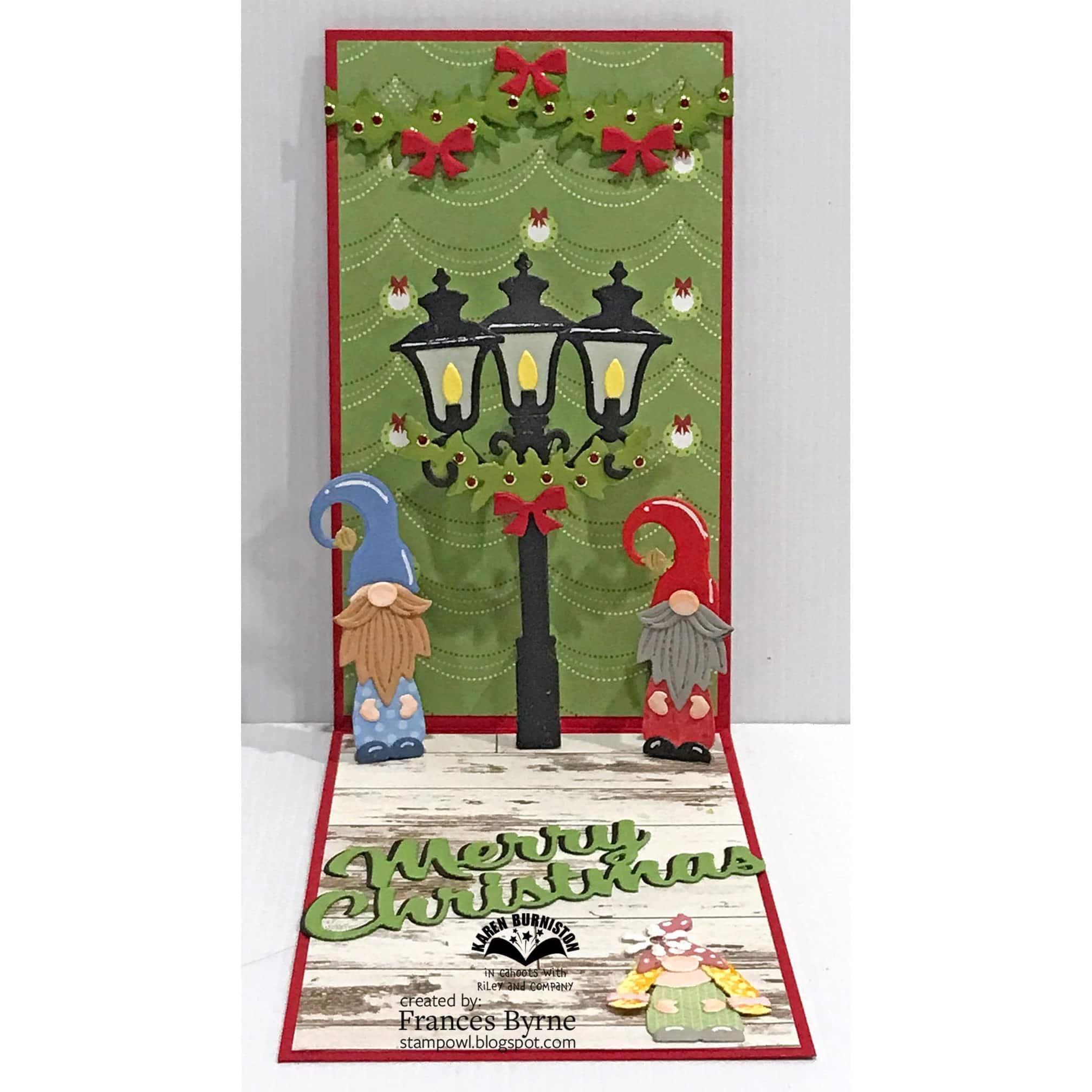 Karen Burniston Tiny Gnomes Stamping Die Set