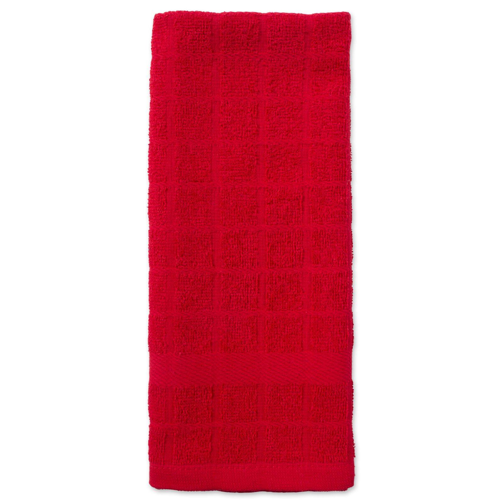 DII&#xAE; Windowpane Terry Dish Towels, 4ct.