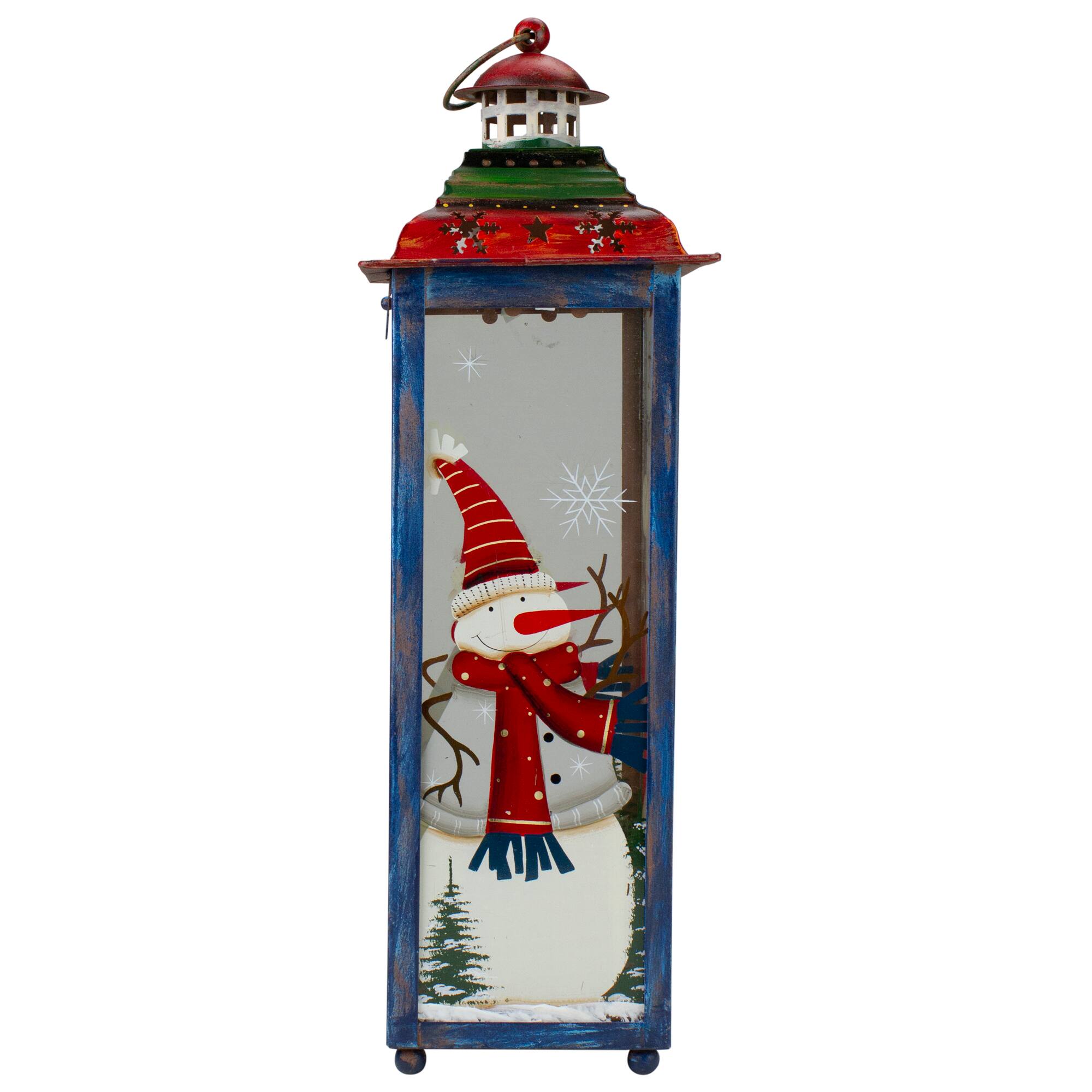 15" Let It Snow Christmas Lantern