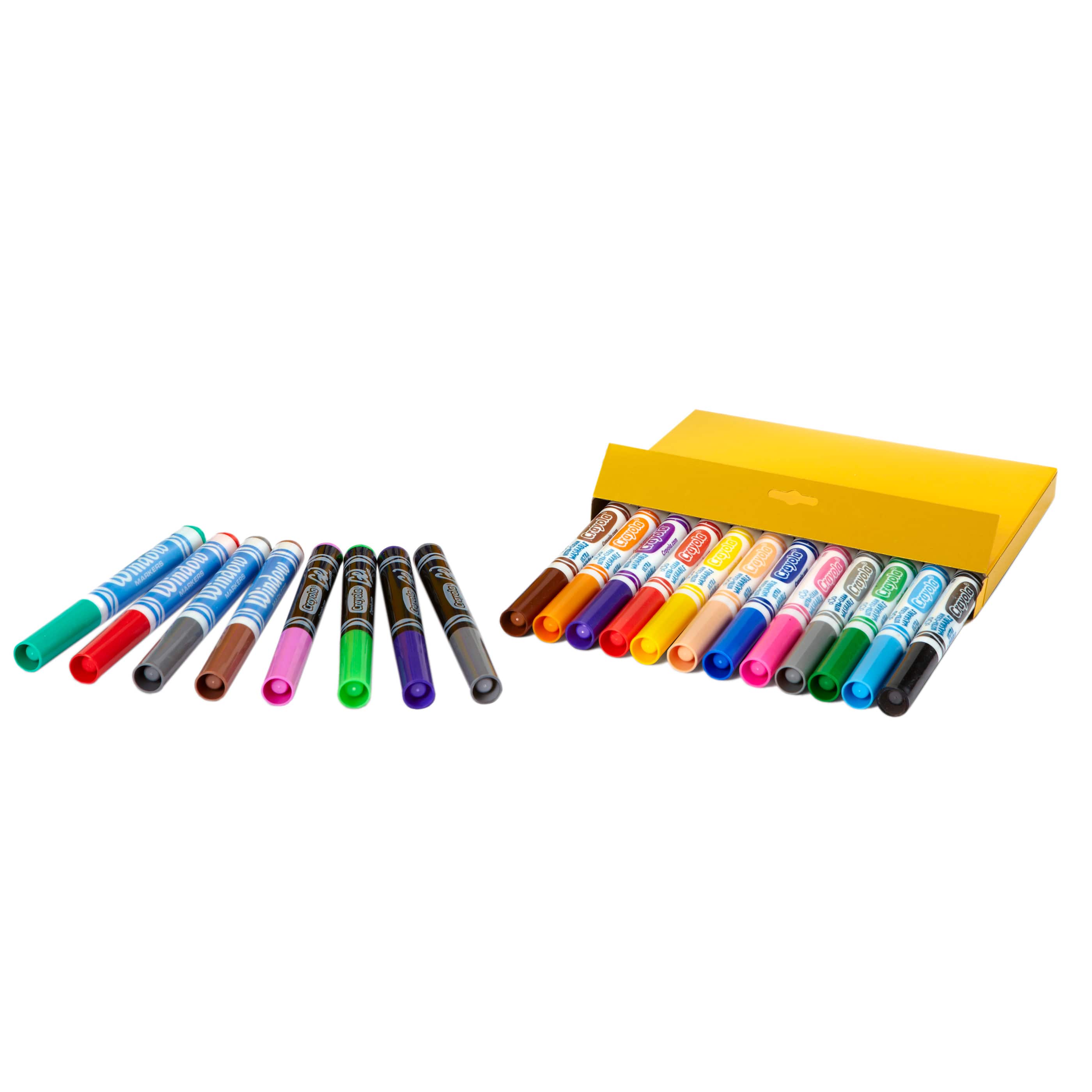 Crayola® Broad Line Washable Markers Variety Pack, 64ct.