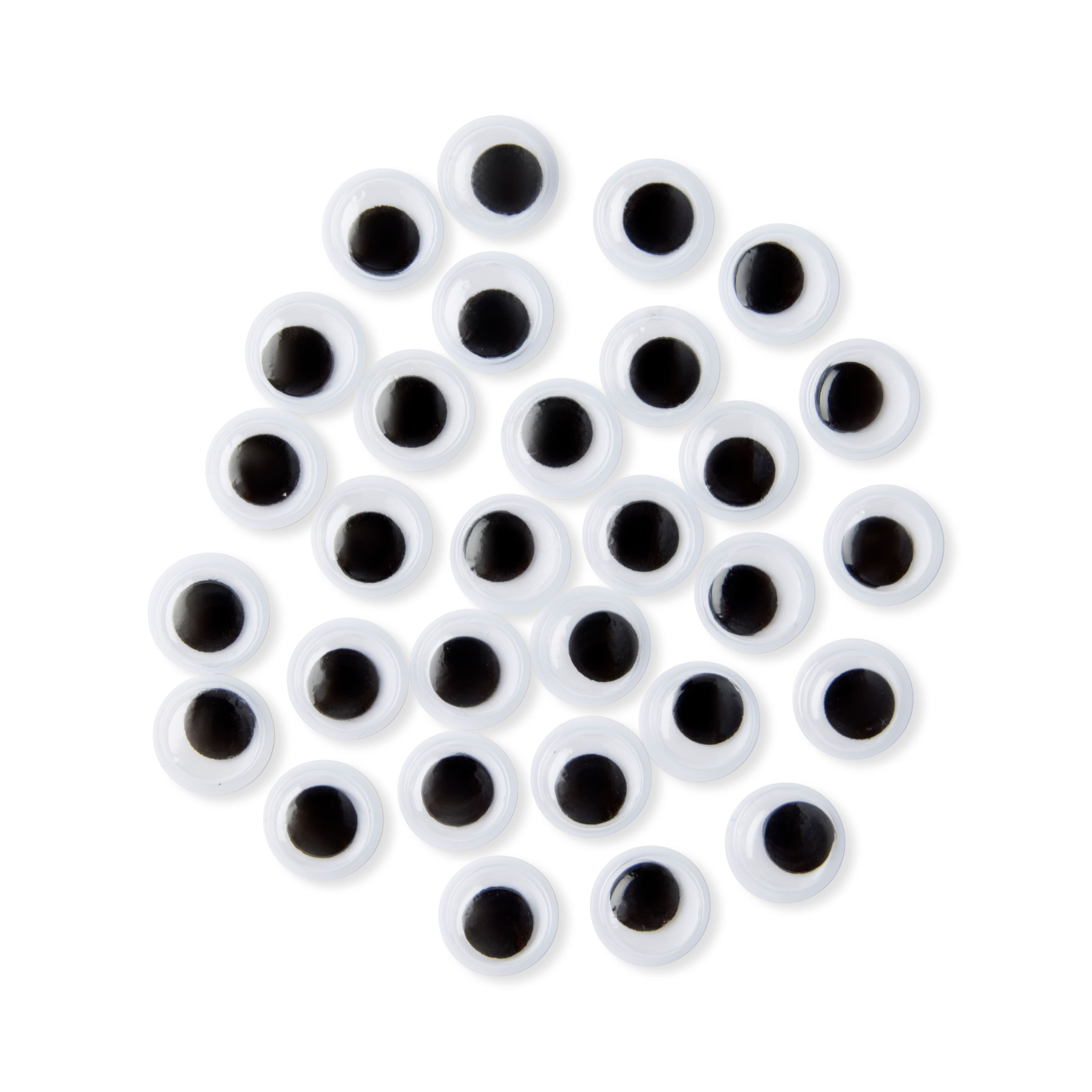 12 Packs: 190 ct. (2,280 total) 10 mm Flat Back Wiggle Eyes by Creatology™