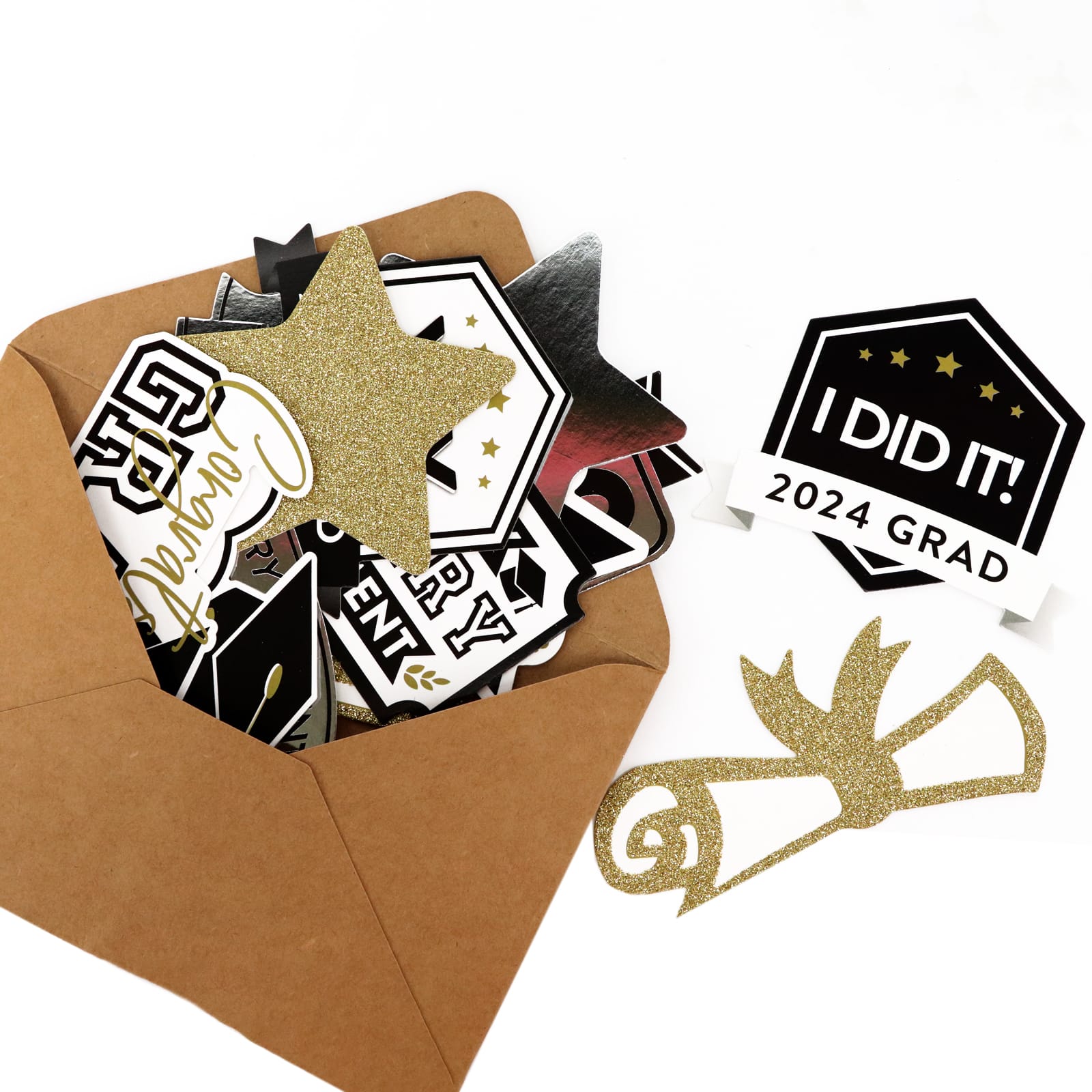 Die-Cut I Did It Graduation Sticker Set by Recollections&#x2122;