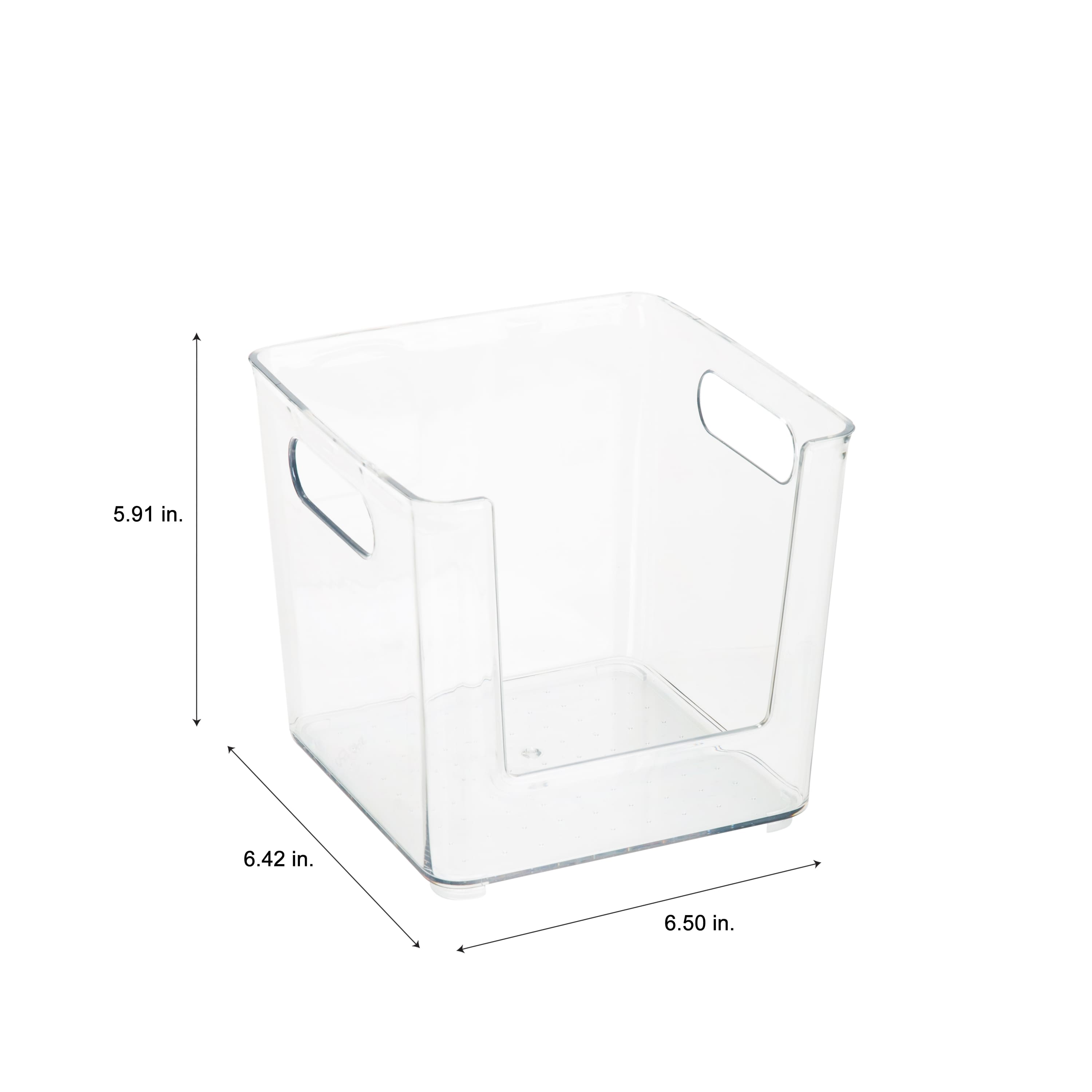 Simplify Square Open Front Organizer Bin