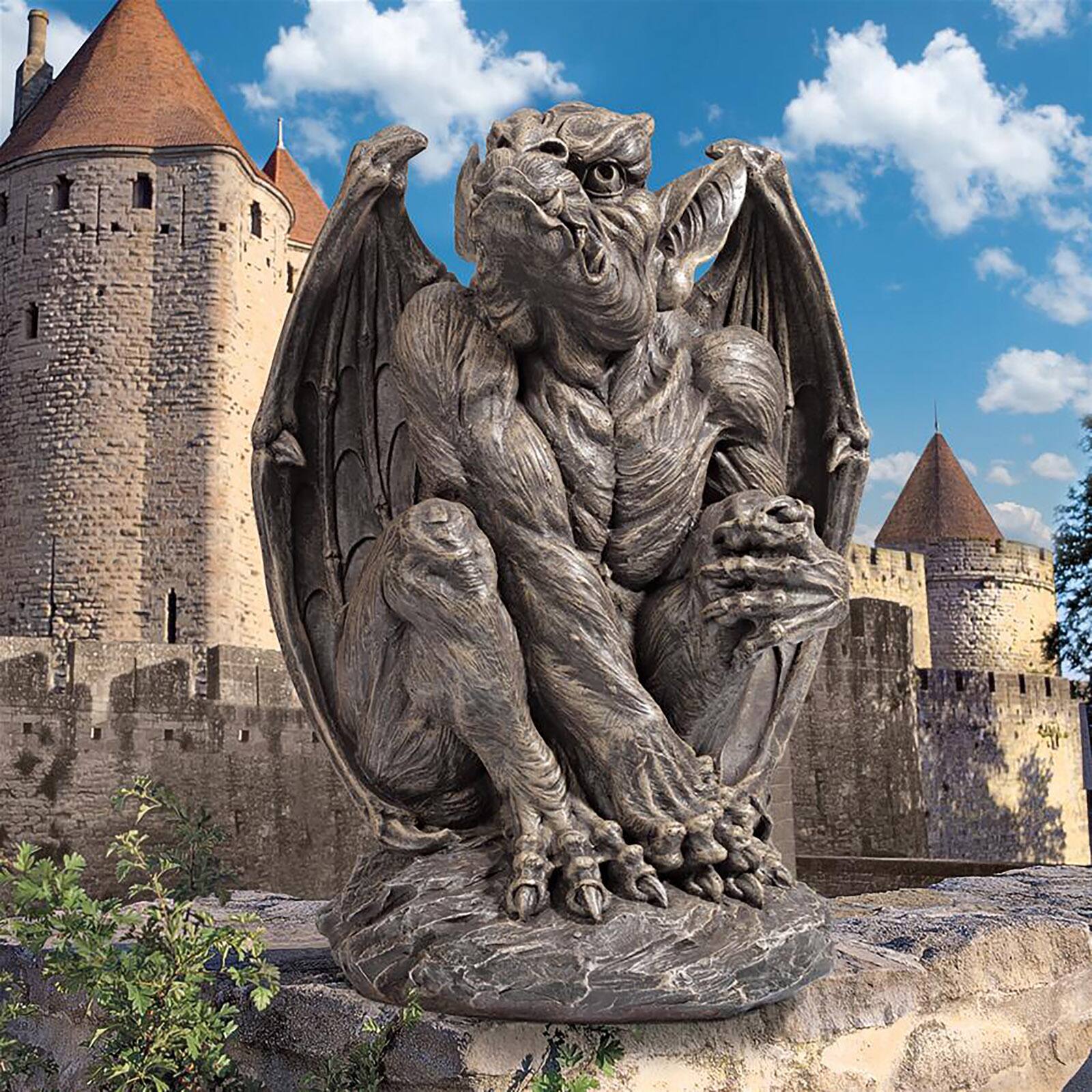 Design Toscano 24&#x22; Silas the Gargoyle Sentry Statue