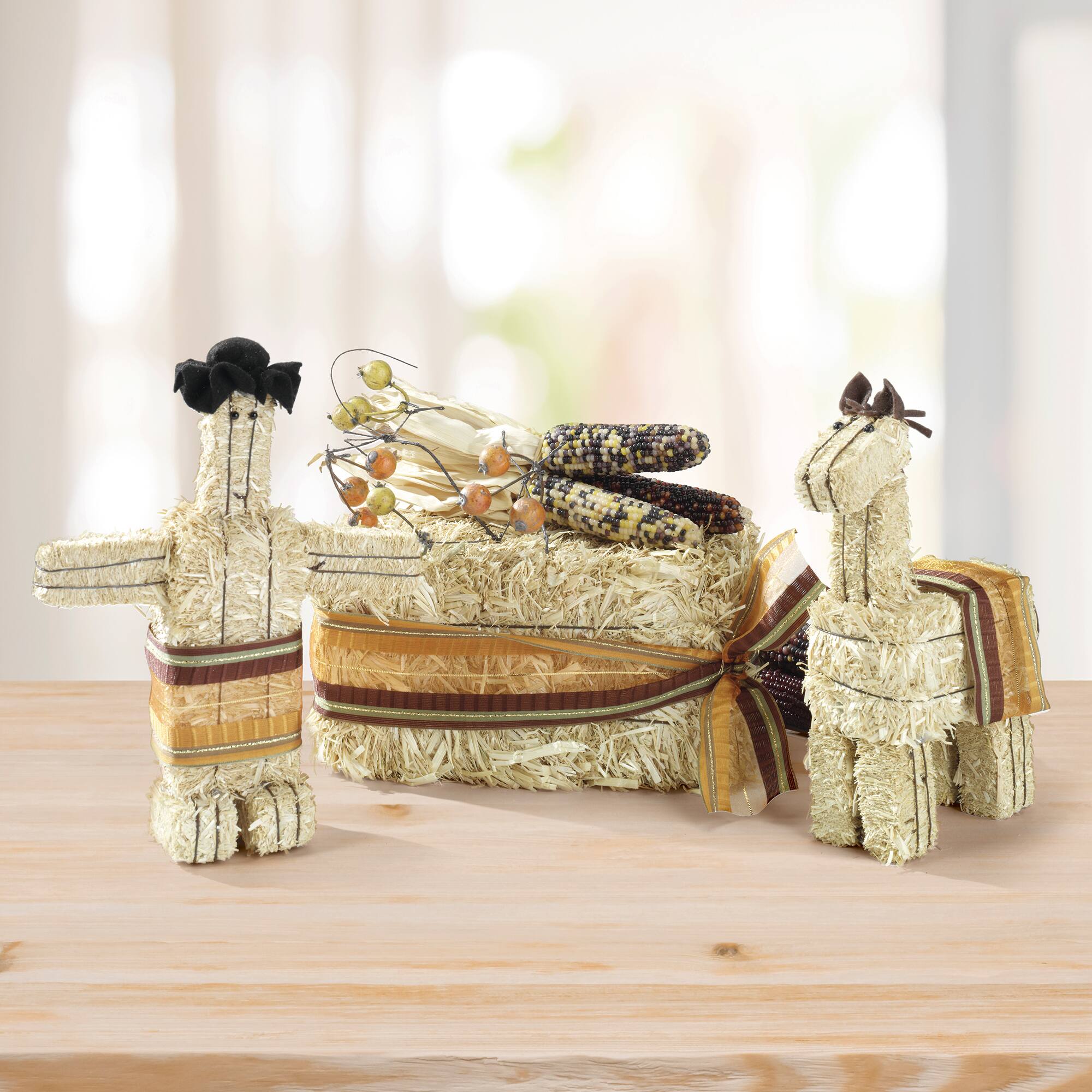 5" Decorative Straw Bale by Ashland® Michaels