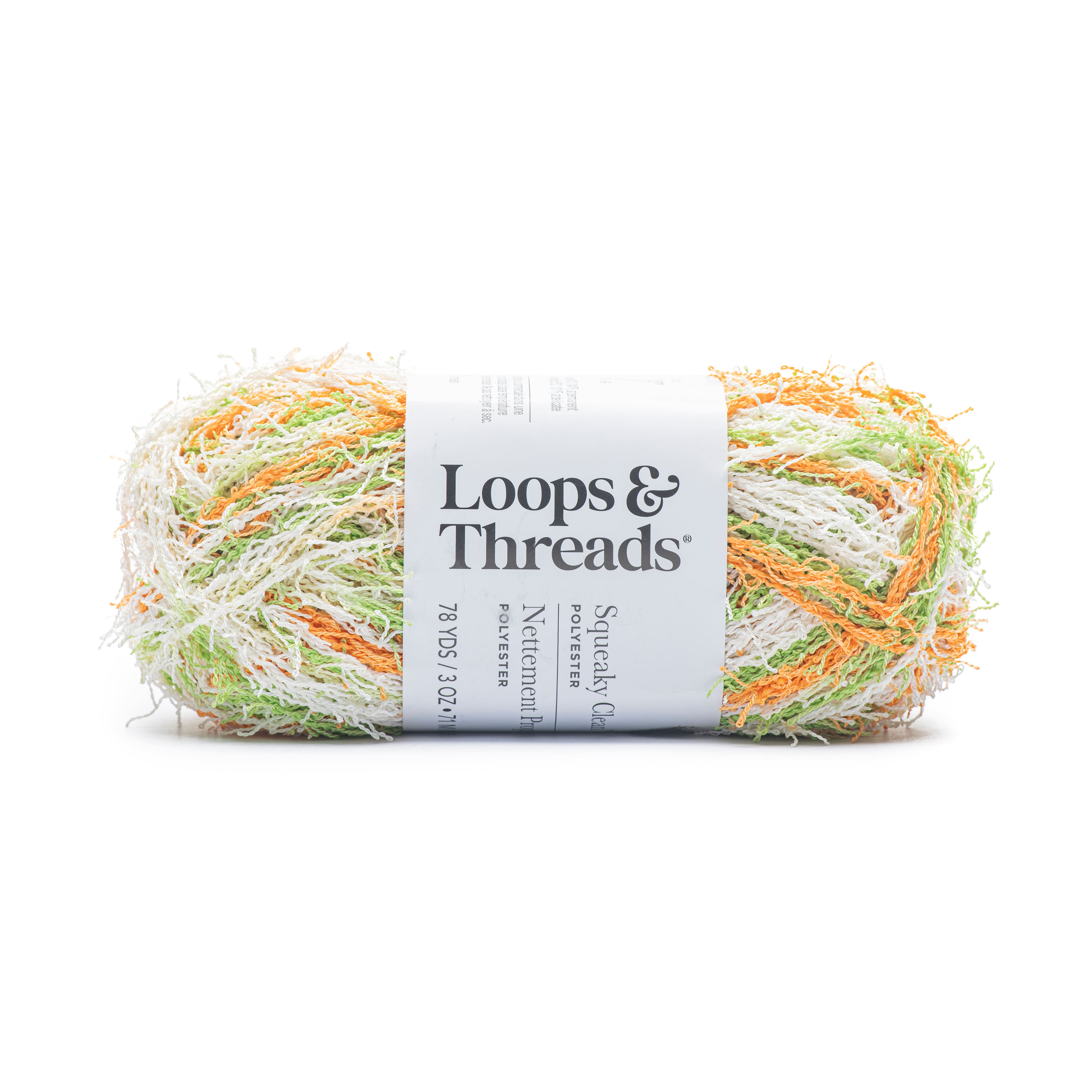 15 Pack: Squeaky Clean™ Prints Yarn by Loops & Threads®