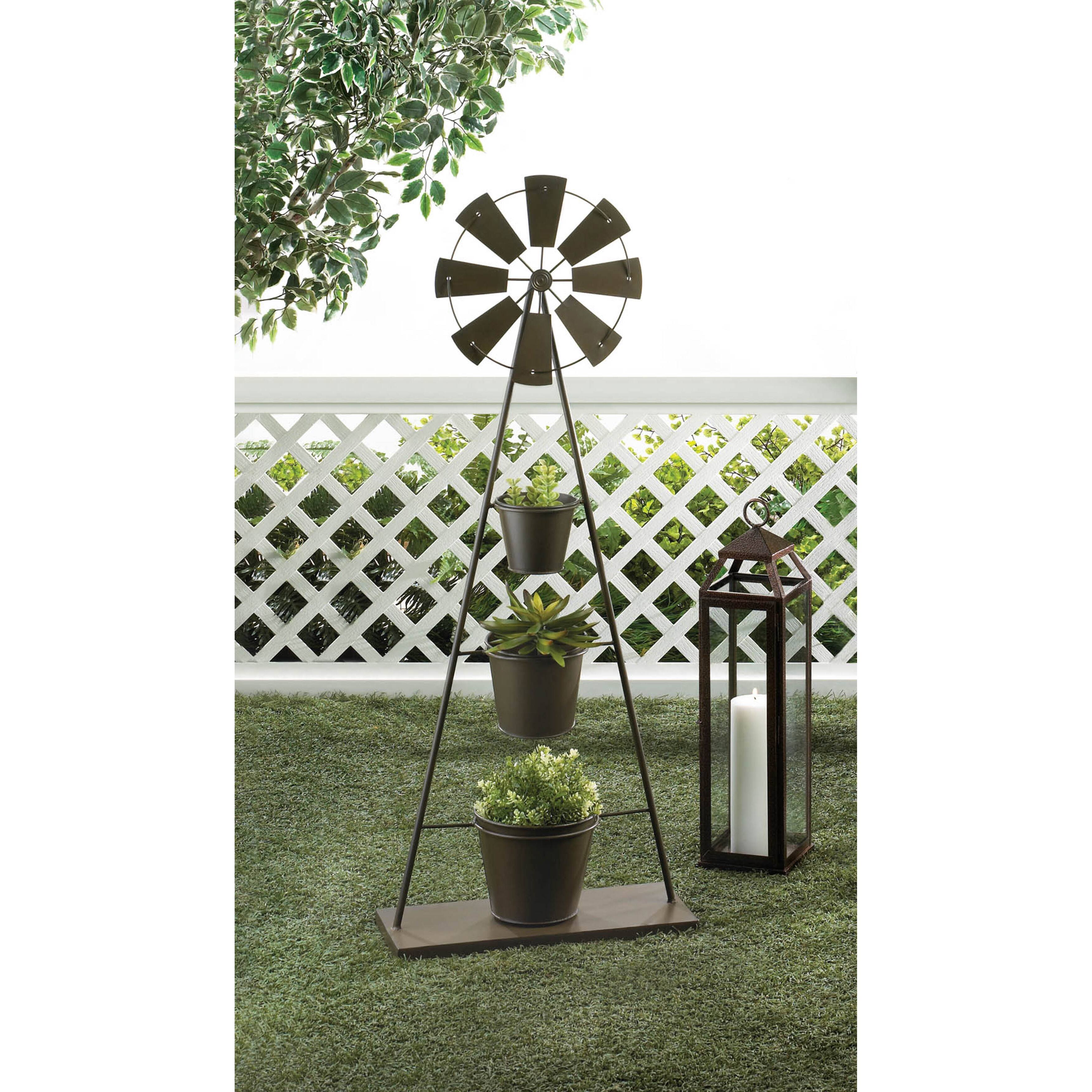 41.5&#x27;&#x27; Windmill Plant Stand