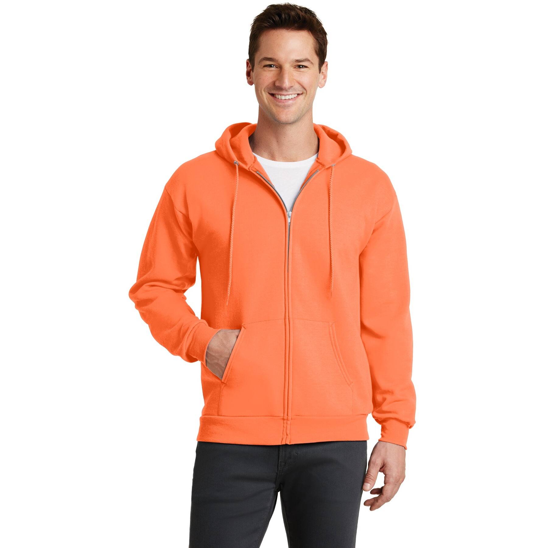 Port & Company® Core Fleece Full-Zip Hooded Sweatshirt