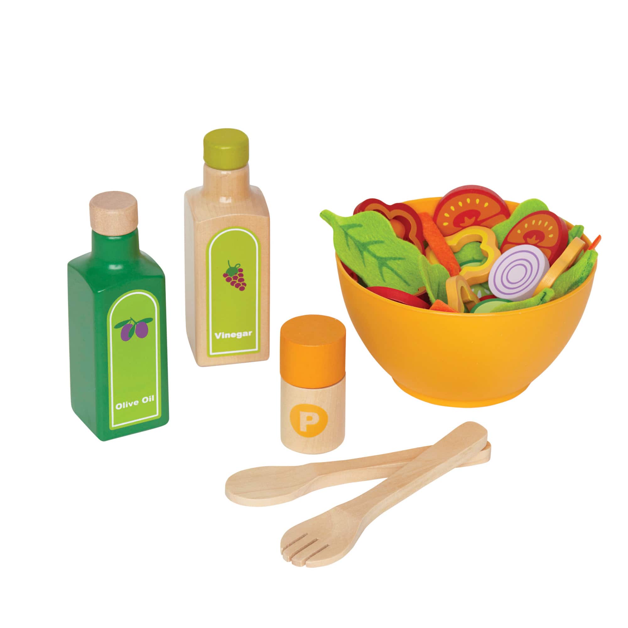 Hape Garden Salad Kitchen Food Playset