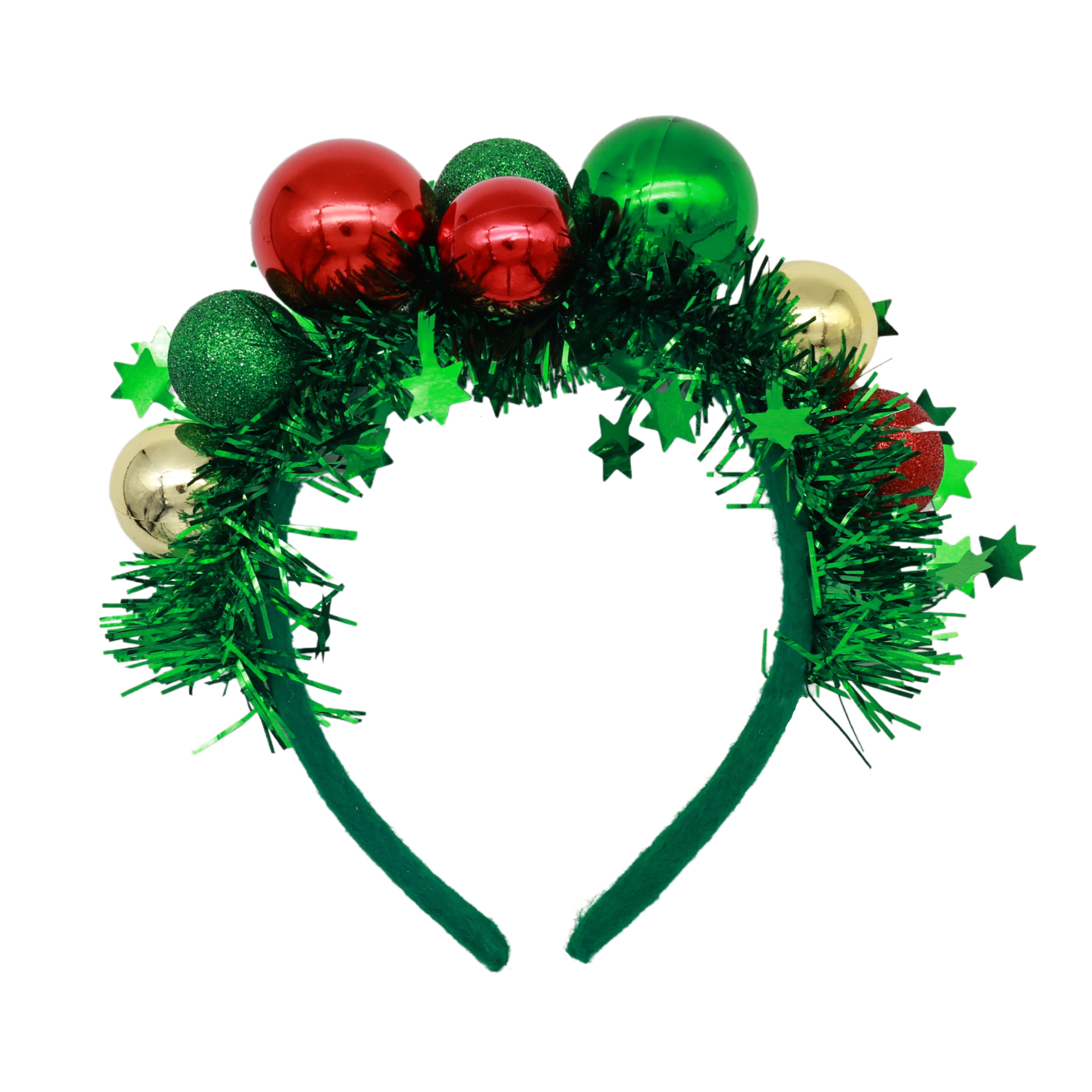 Tinsel &#x26; Ball Ornament Headband by Celebrate It&#x2122;