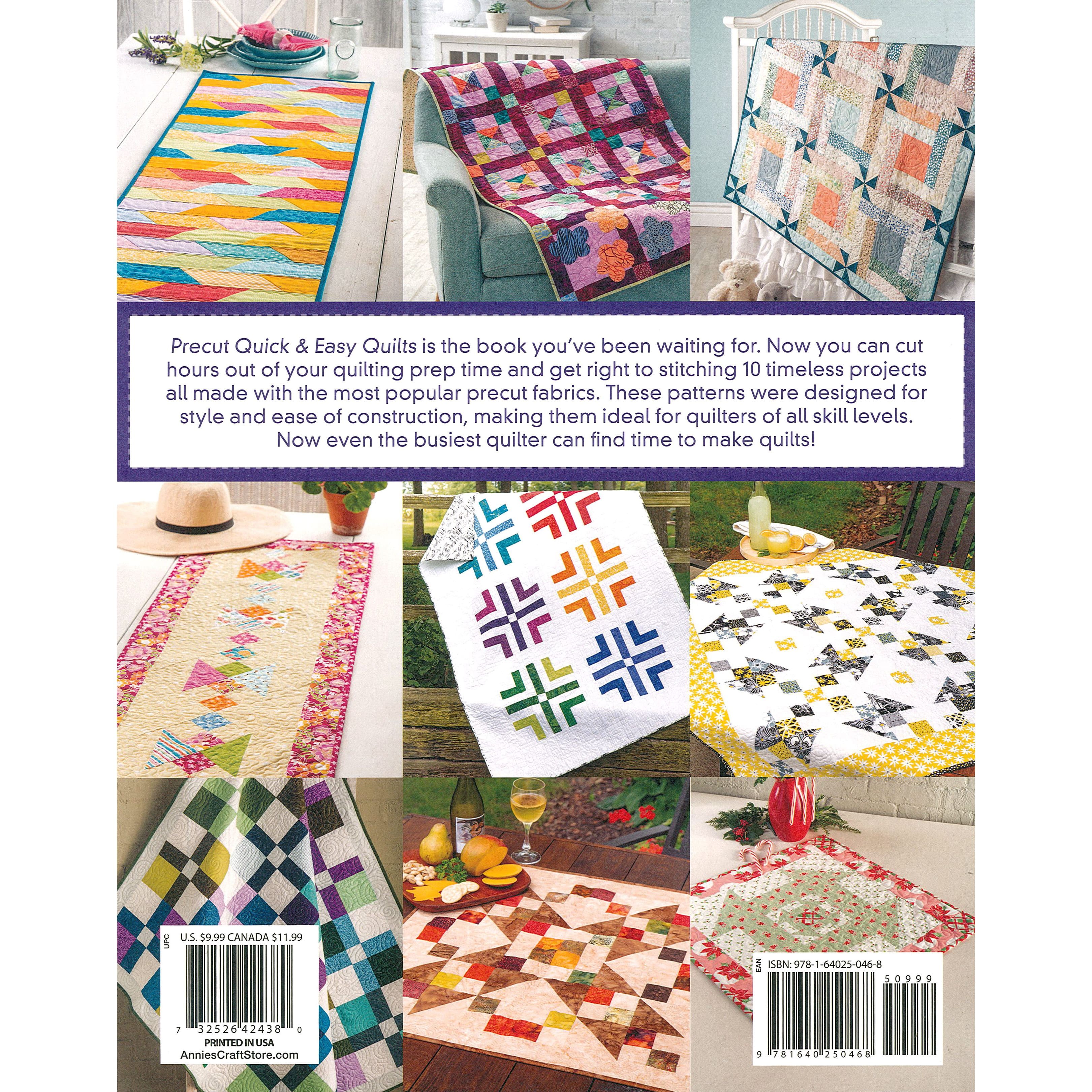 Annie&#x27;s Precut Quick &#x26; Easy Quilts Book