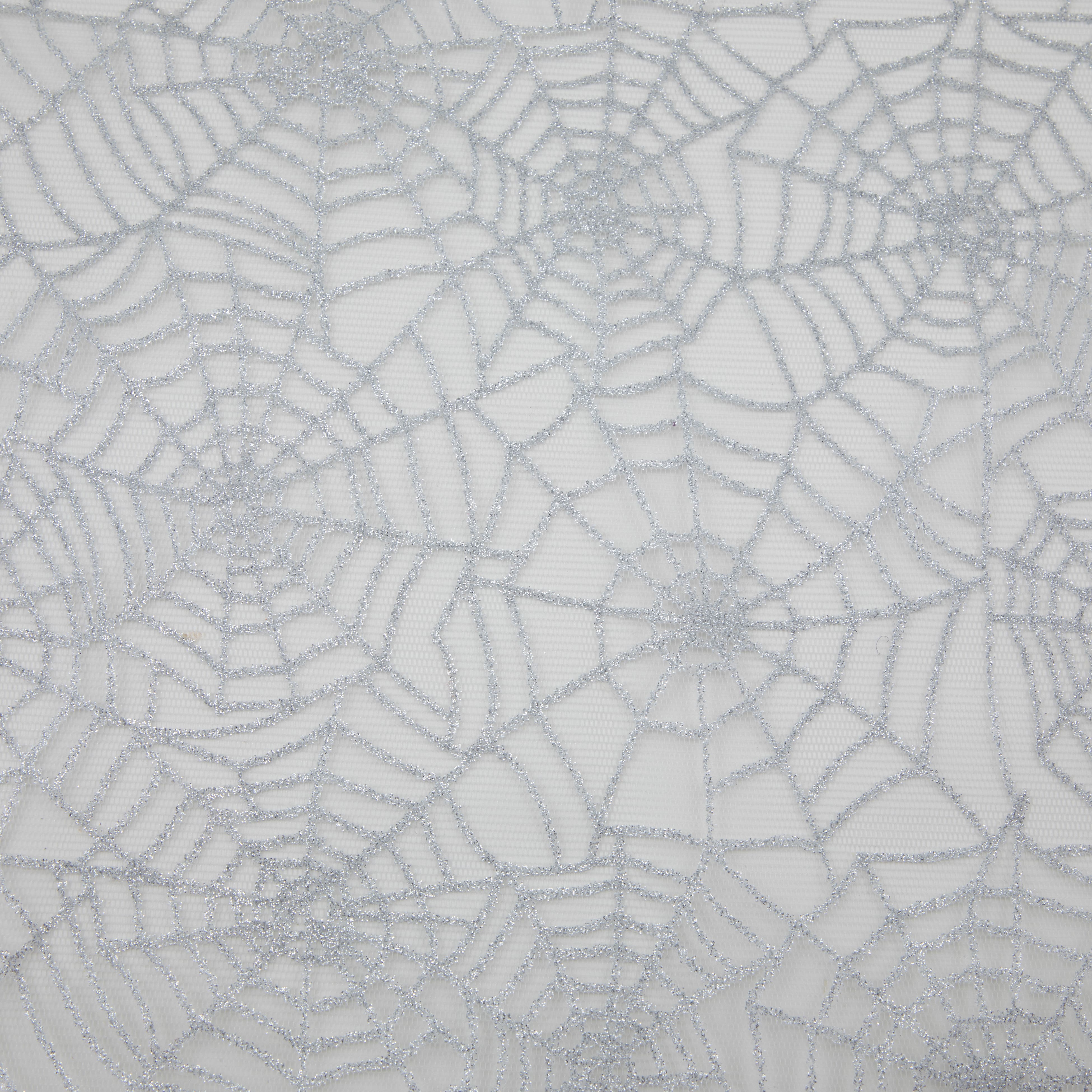 White Web Printed Mesh