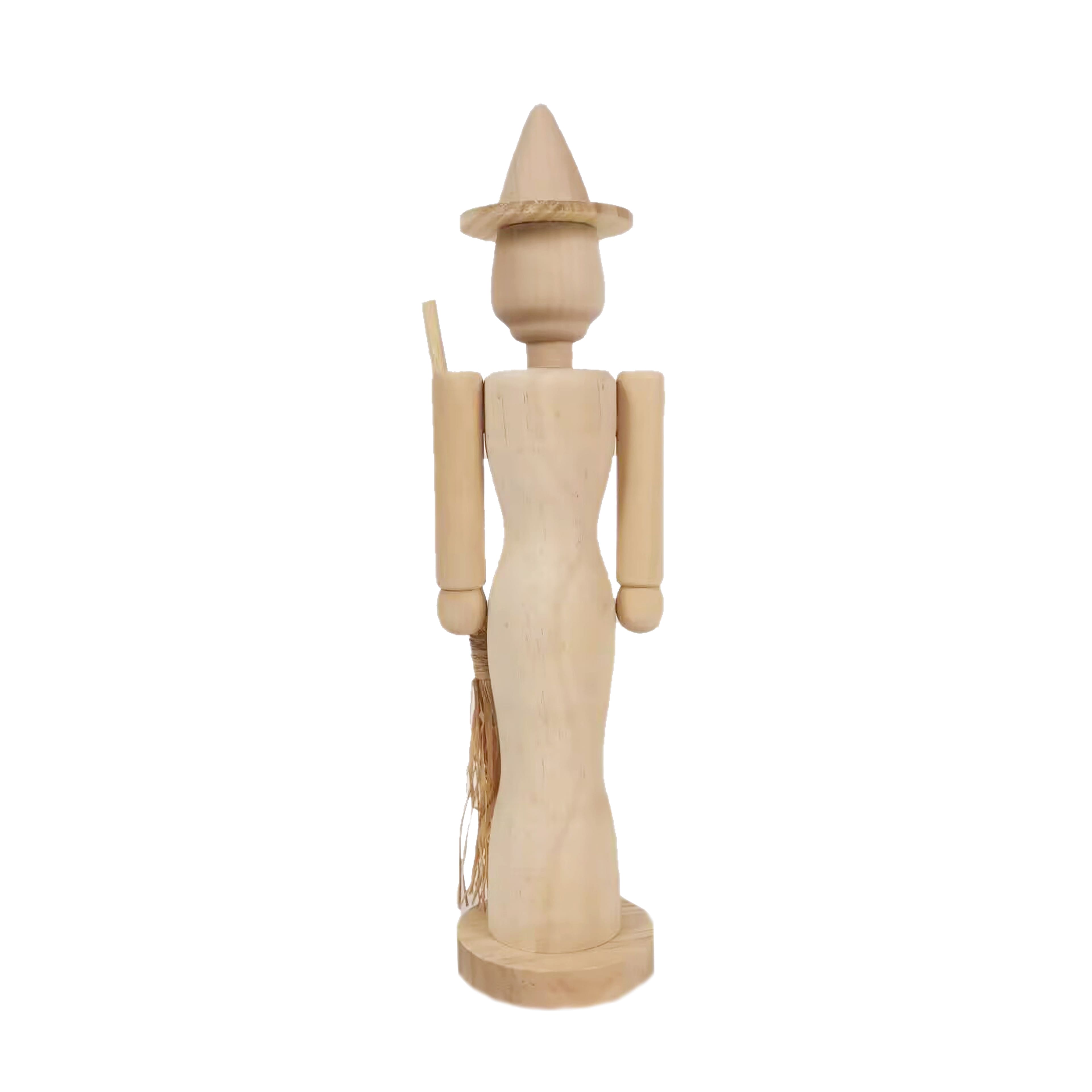 14" Witch DIY Wood Nutcracker by Make Market®
