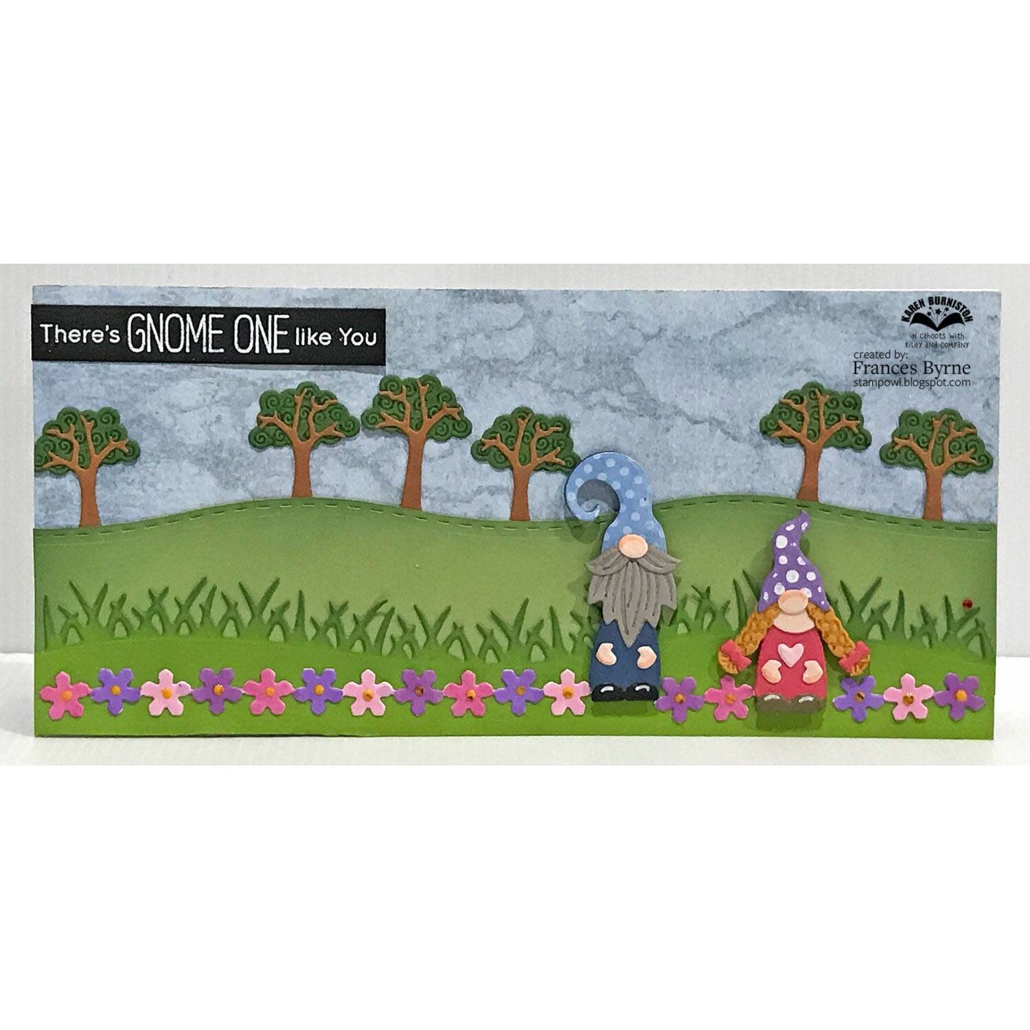 Karen Burniston Tiny Gnomes Stamping Die Set