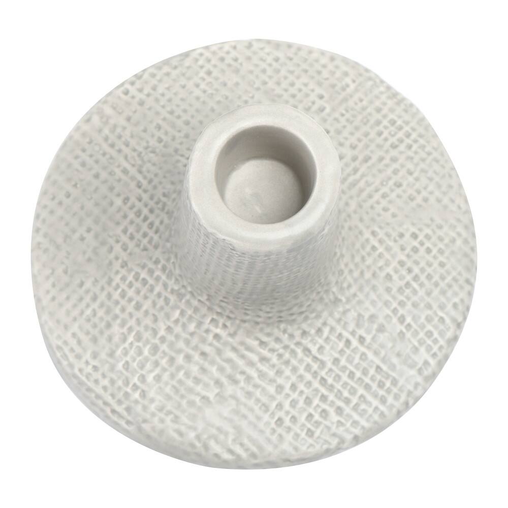 Hello Honey® Stoneware Taper Candle Holders Set, 3ct.