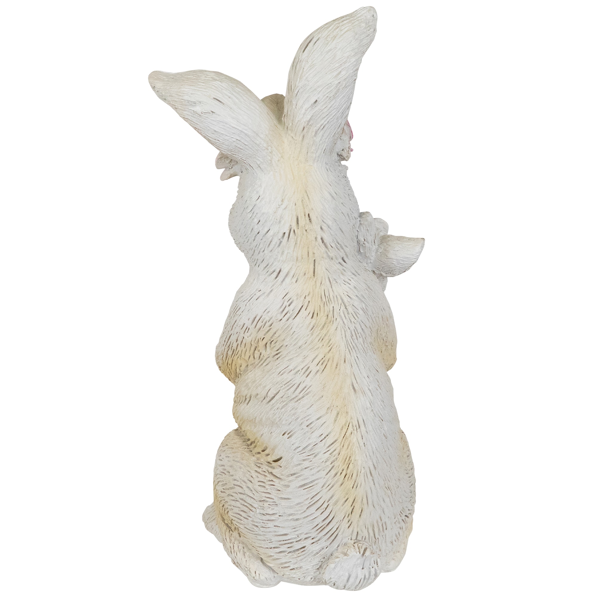 9.25" Mother & Baby Bunny Outdoor Garden Easter Statue