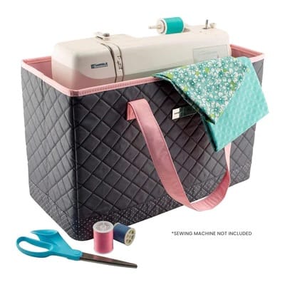Everything Mary Pink Universal Collapsible Sewing Machine Carrying Case