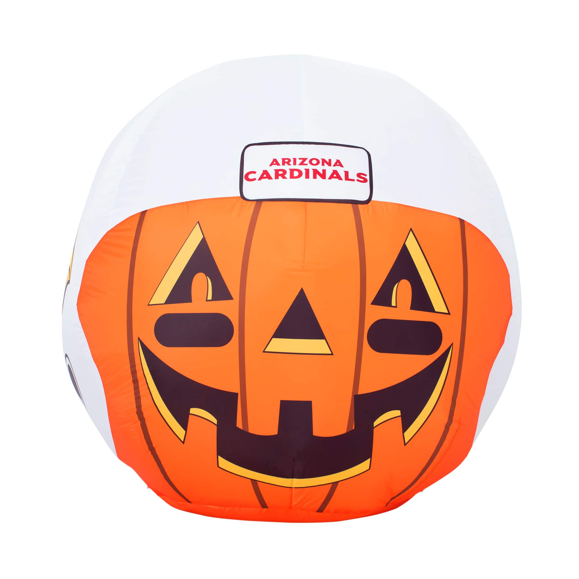 Sporticulture 4-ft Pre-Lit New England Patriots Jack-o-lantern