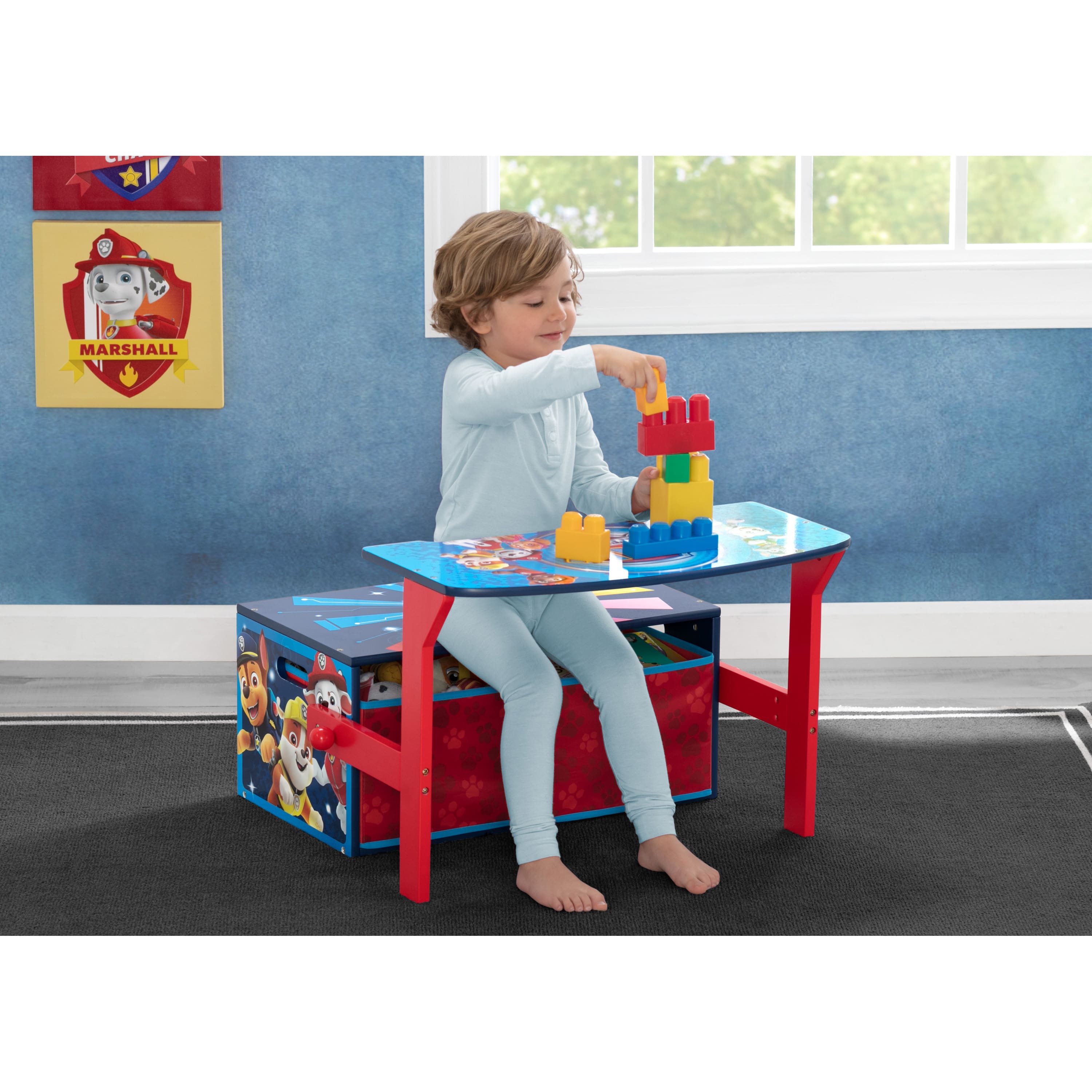 Nick Jr. PAW Patrol Convertible Activity Bench