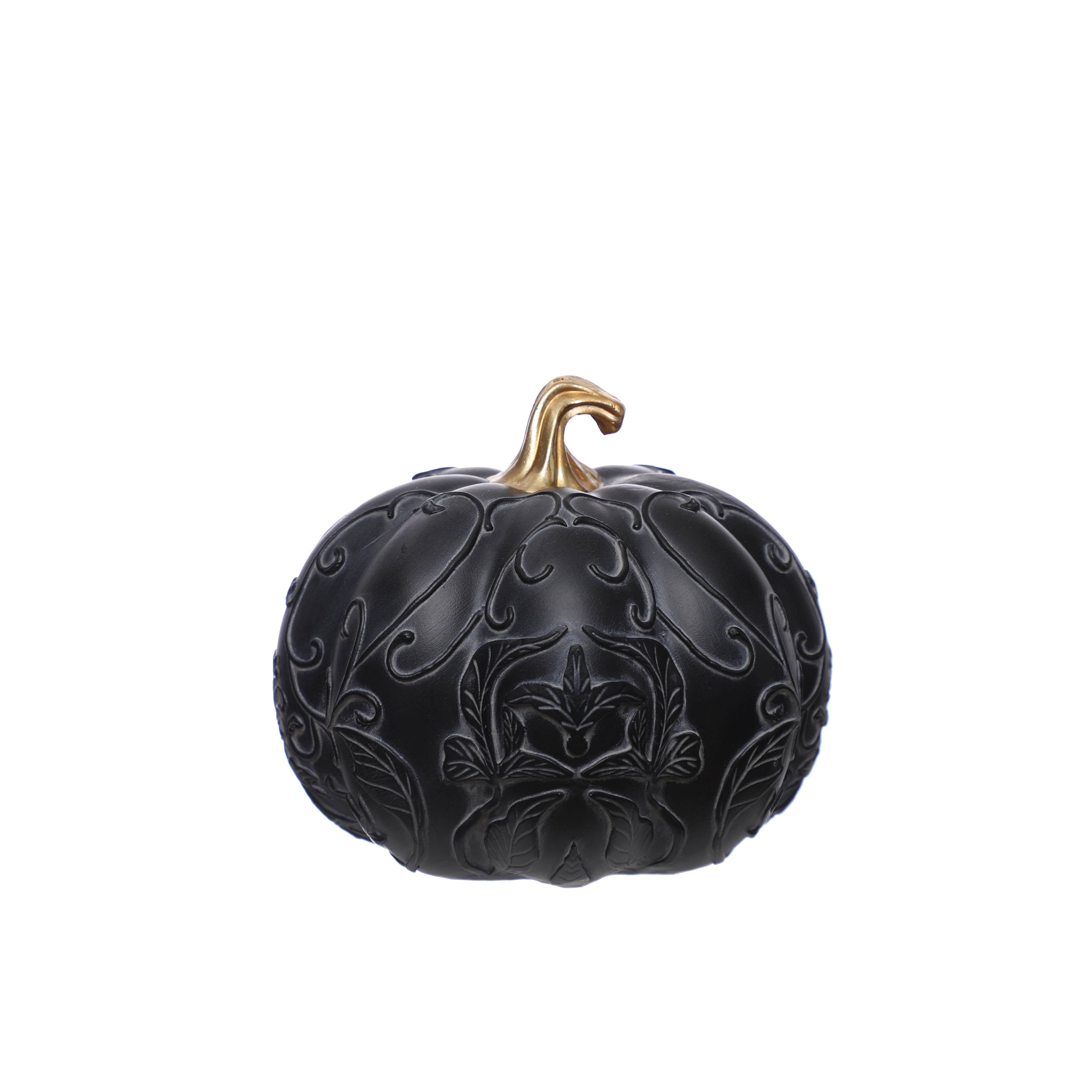 6&#x22; Black Pumpkin Tabletop D&#xE9;cor by Ashland&#xAE;