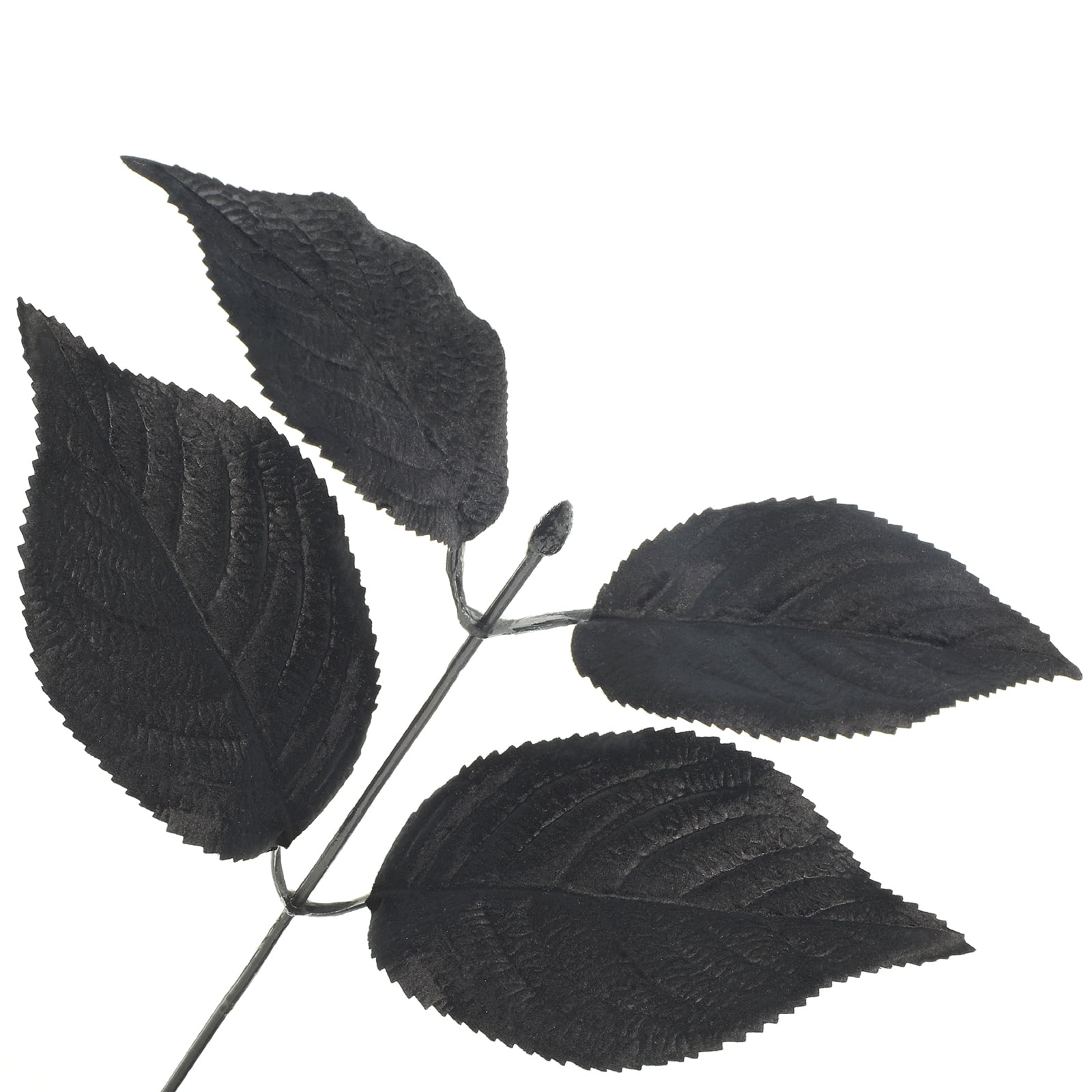 18&#x22; Black Leaf Halloween Bush by Ashland&#xAE;