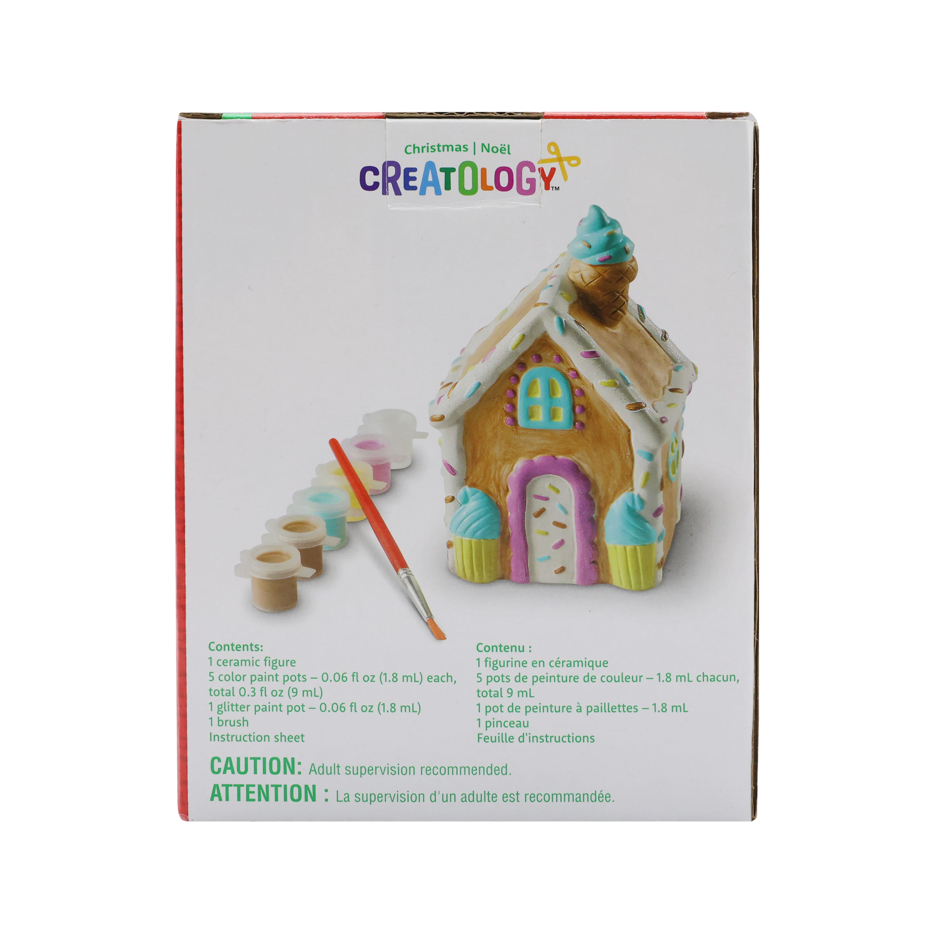 Christmas 3D Gingerbread House Ceramic Kit by Creatology&#x2122;