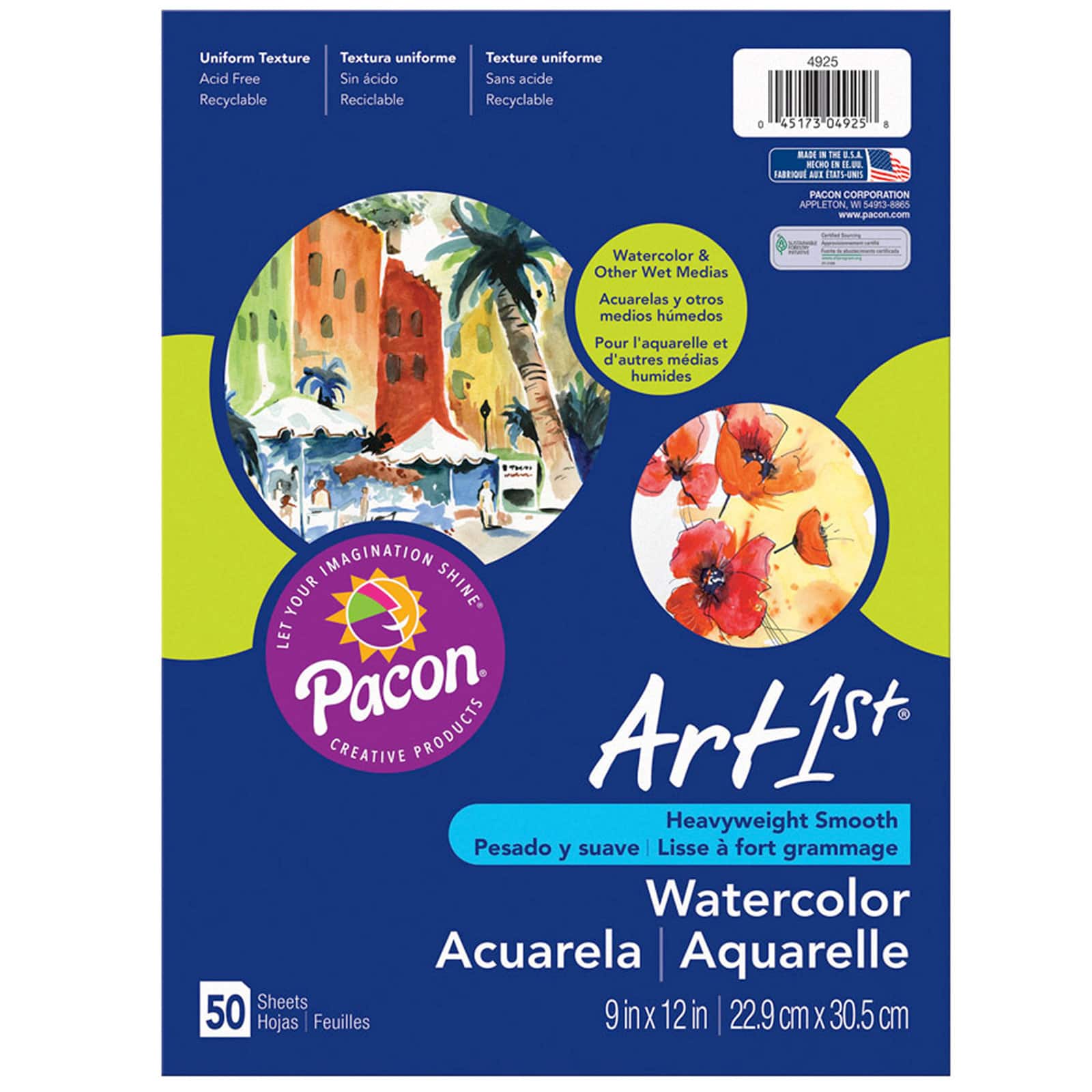 Purchase The Art1St® White Watercolor Paper At Michaels.com