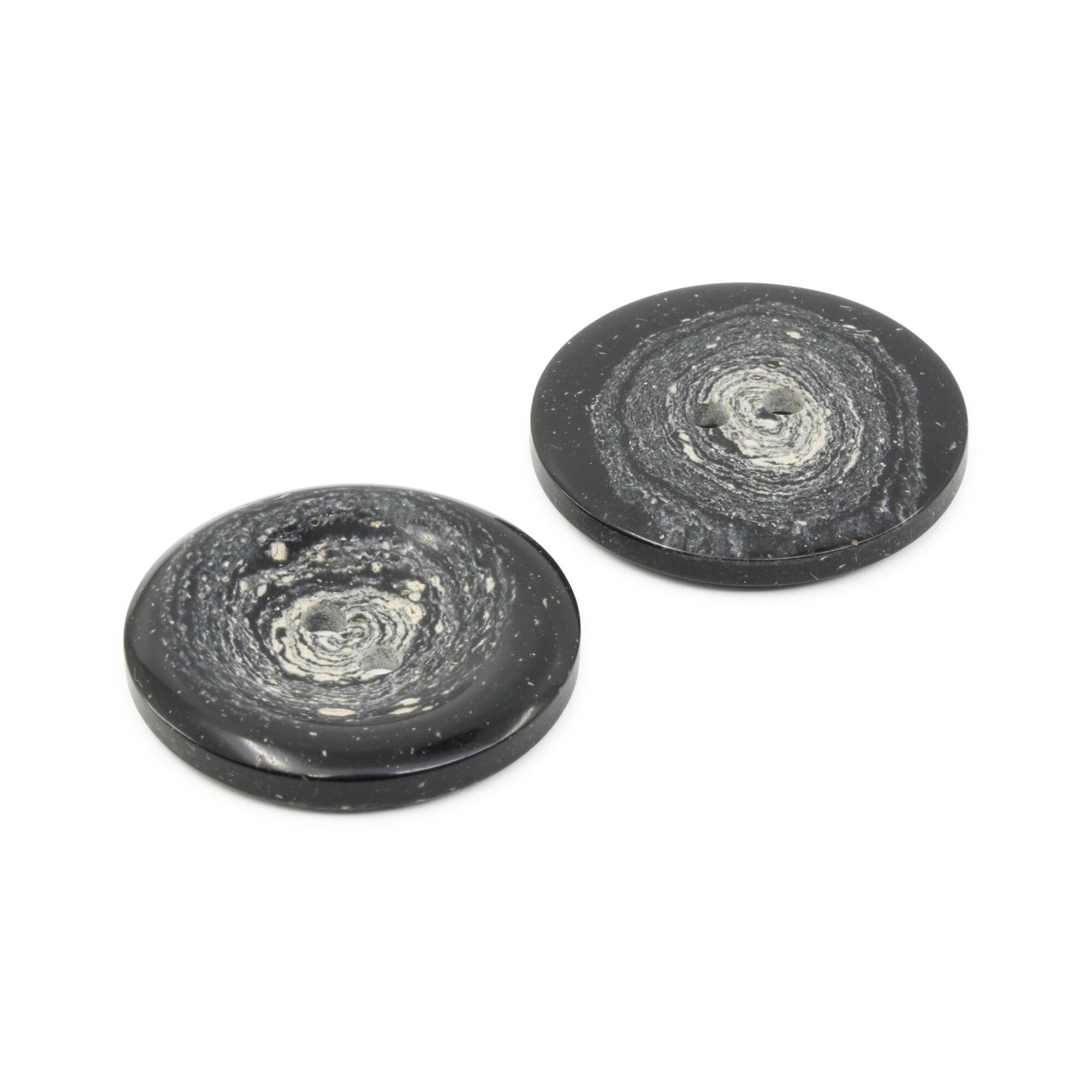 Dritz® 25mm Recycled Hemp Round Button, 6ct.