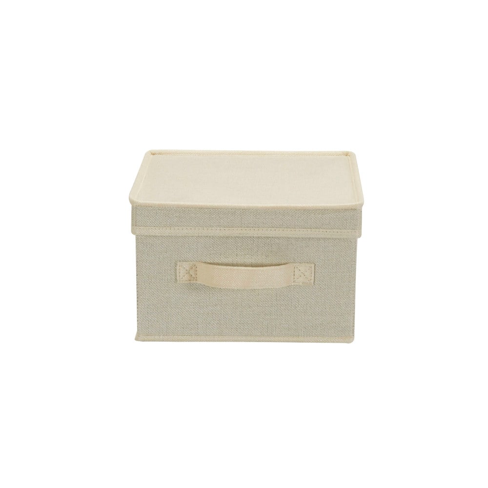Household Essentials Fabric Storage Bin with Lid, 2ct.