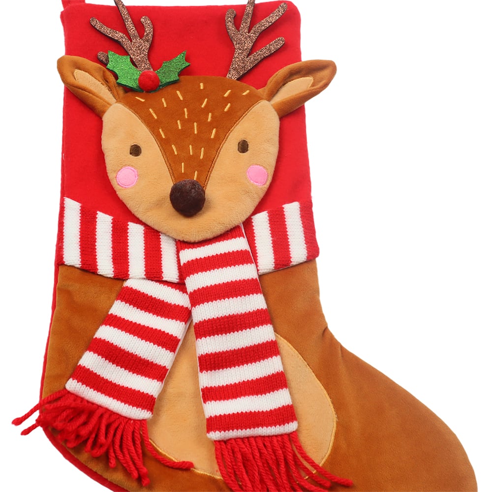 19&#x22; Reindeer Stocking by Ashland&#xAE;