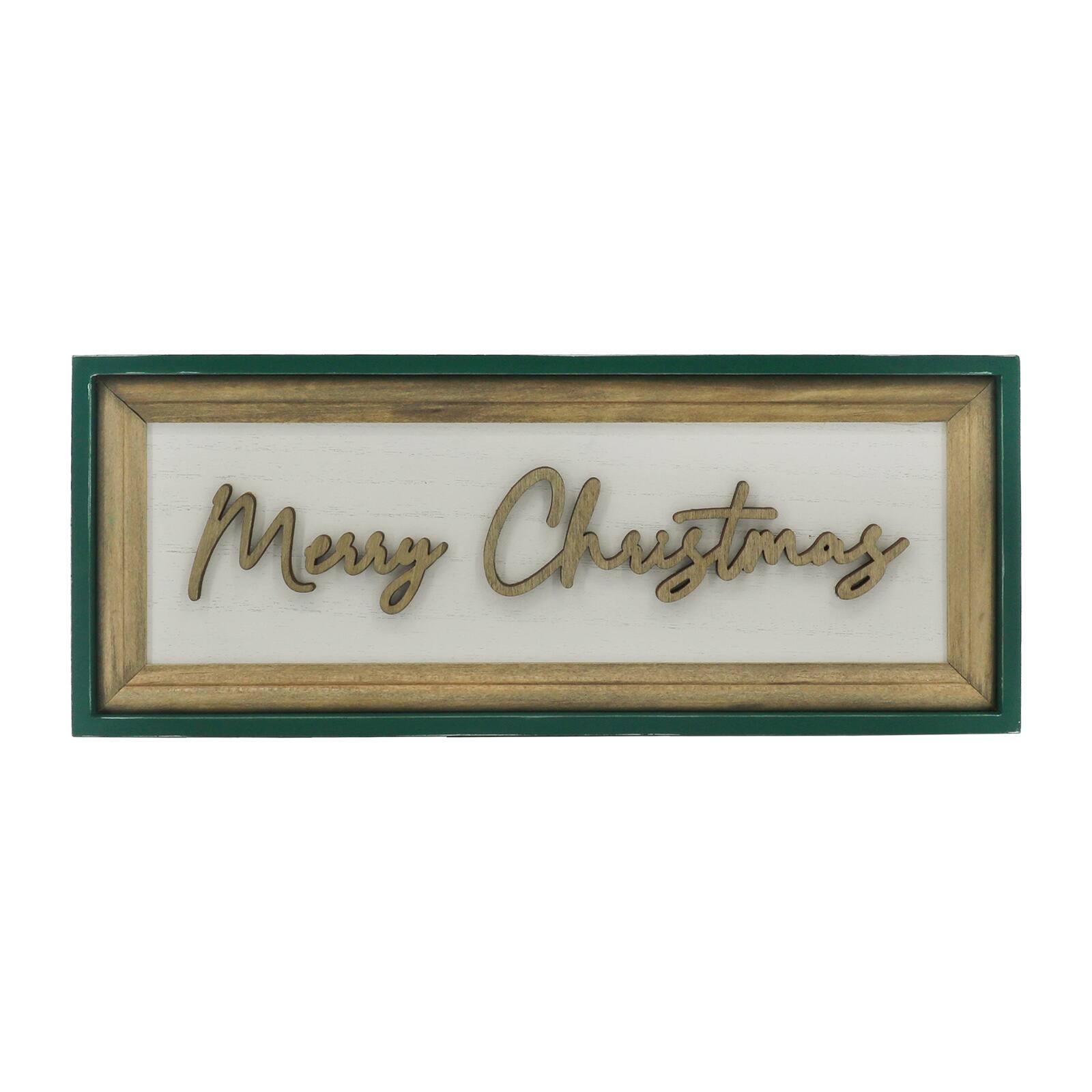 12&#x22; Merry Christmas Block Sign by Ashland&#xAE;