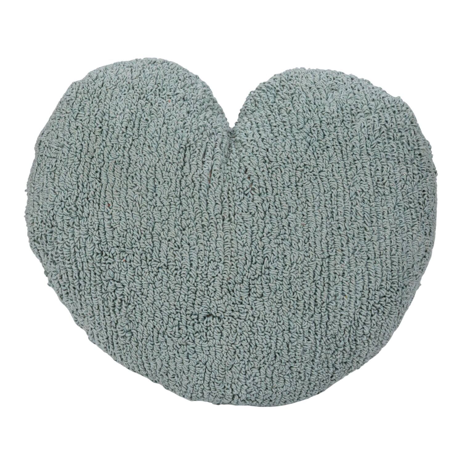 Hello Honey&#xAE; Red, Yellow &#x26; Blue Cotton Tufted Heart Pillow Set