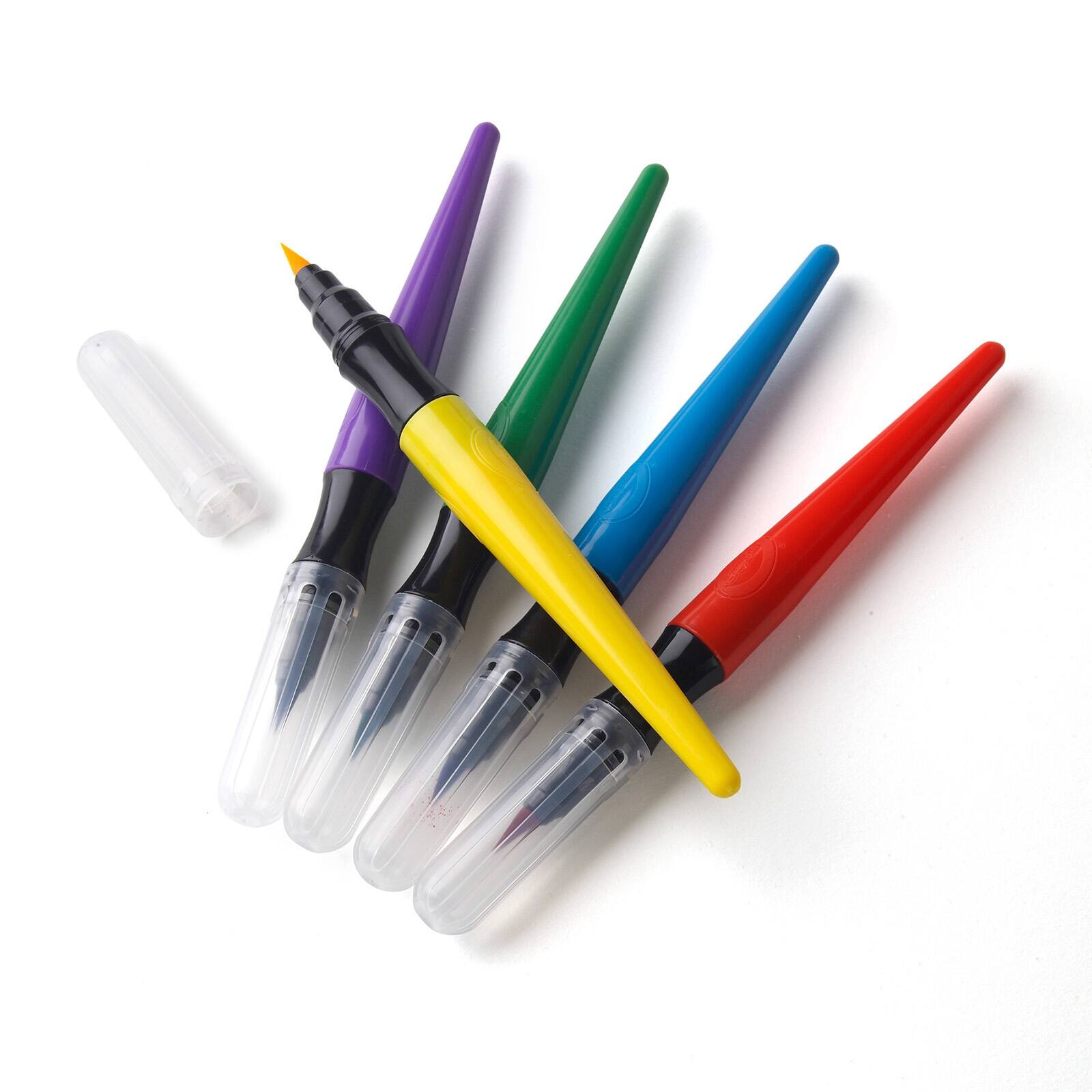 Crayola&#xAE; Washable No Drip Paint Brush Pens, 6 Packs of 5