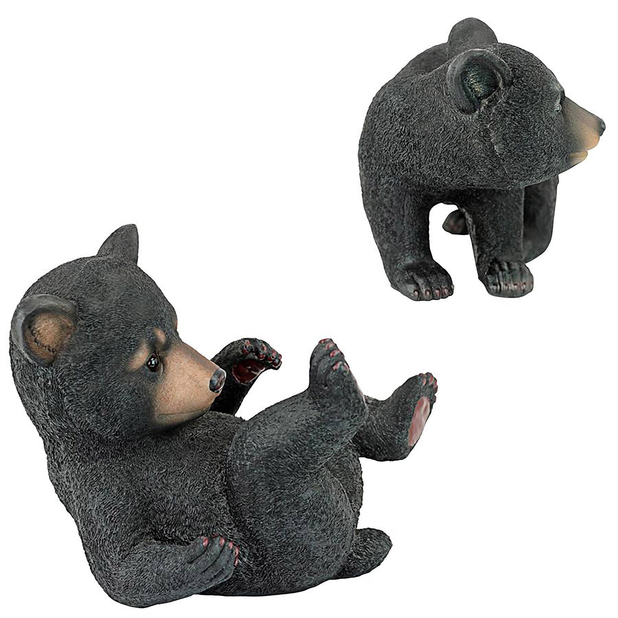 Design Toscano Bear Cub Outdoor Statue Set