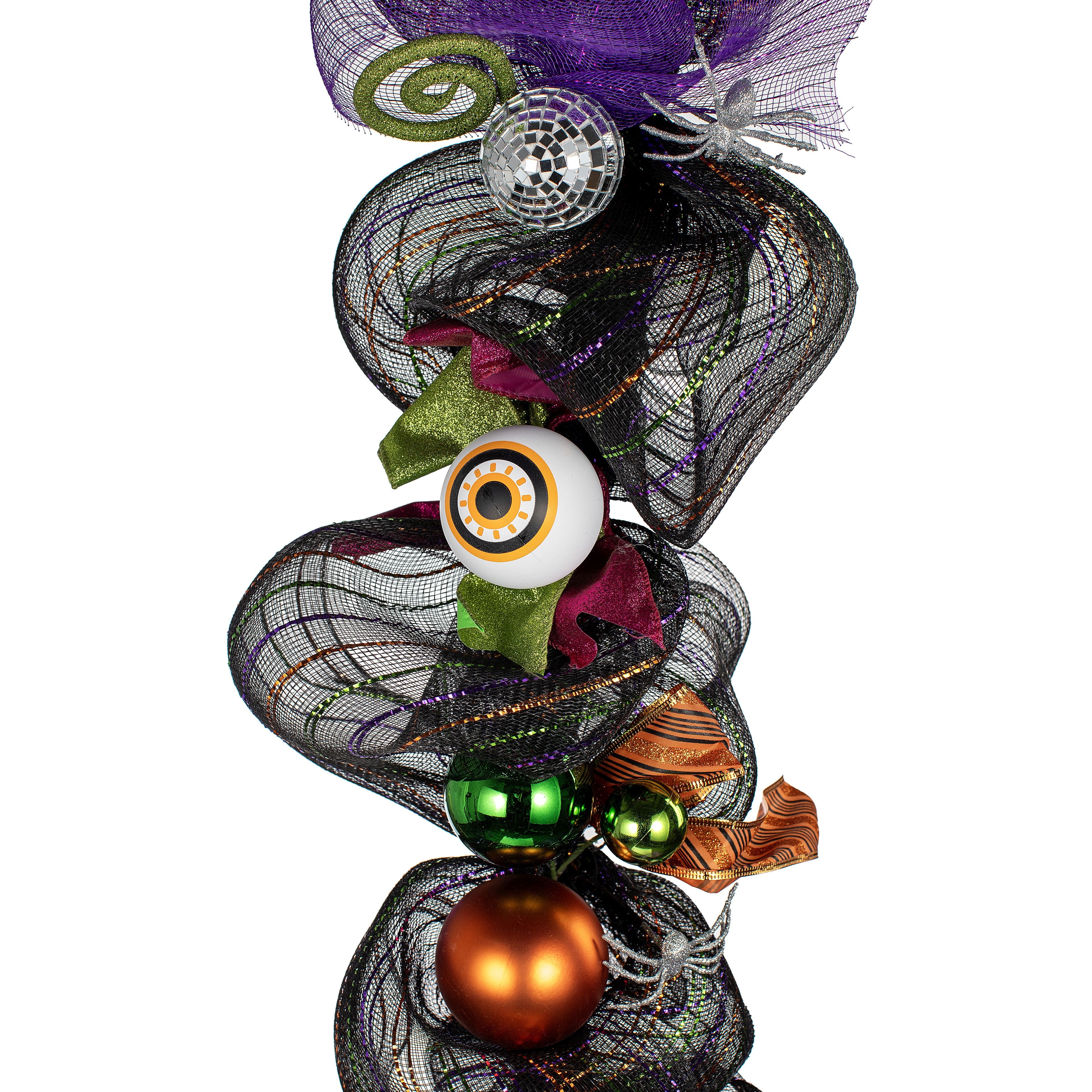 6ft. Eyeball &#x26; Ornament Mesh Garland by Ashland&#xAE;