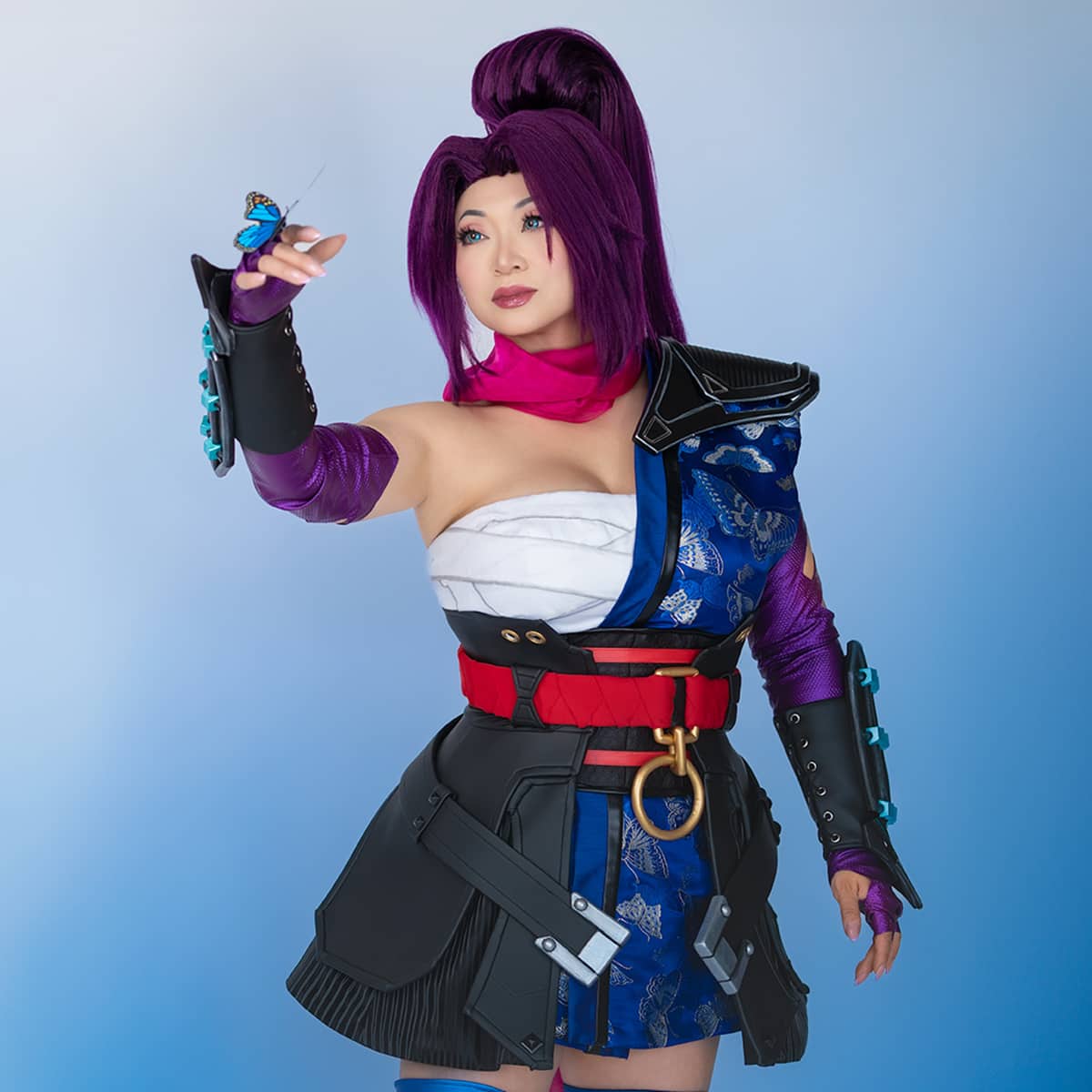 Cosplay by Yaya Han Red Matte 4-Way Stretch Fabric