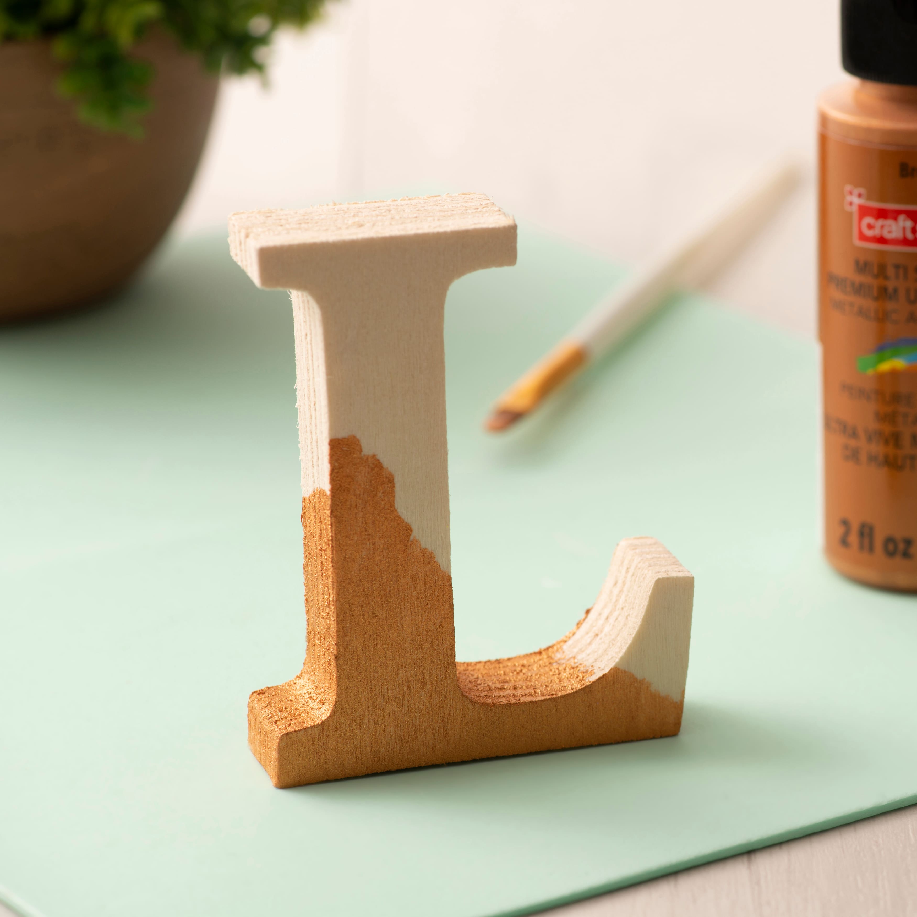3" Chunky Wood Letter by Make Market®