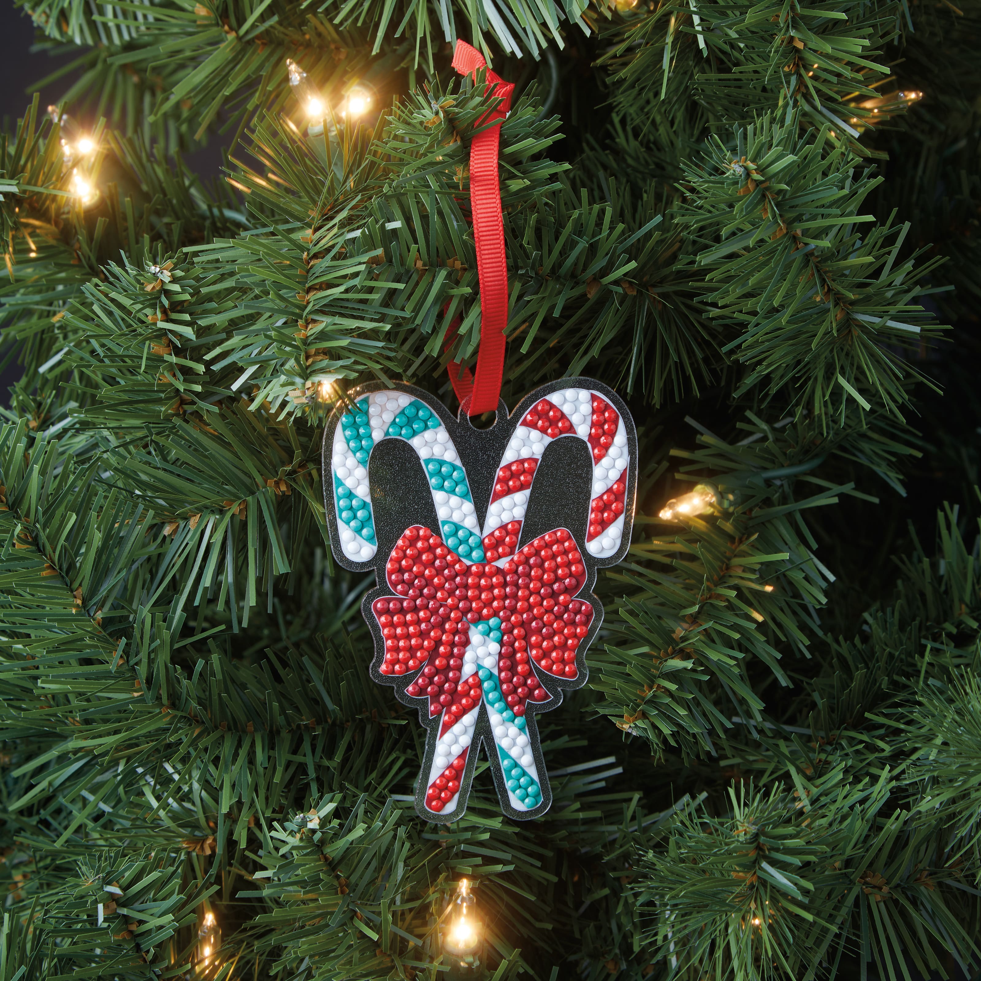 Candy Canes Diamond Art Ornaments Kit by Make Market&#xAE;