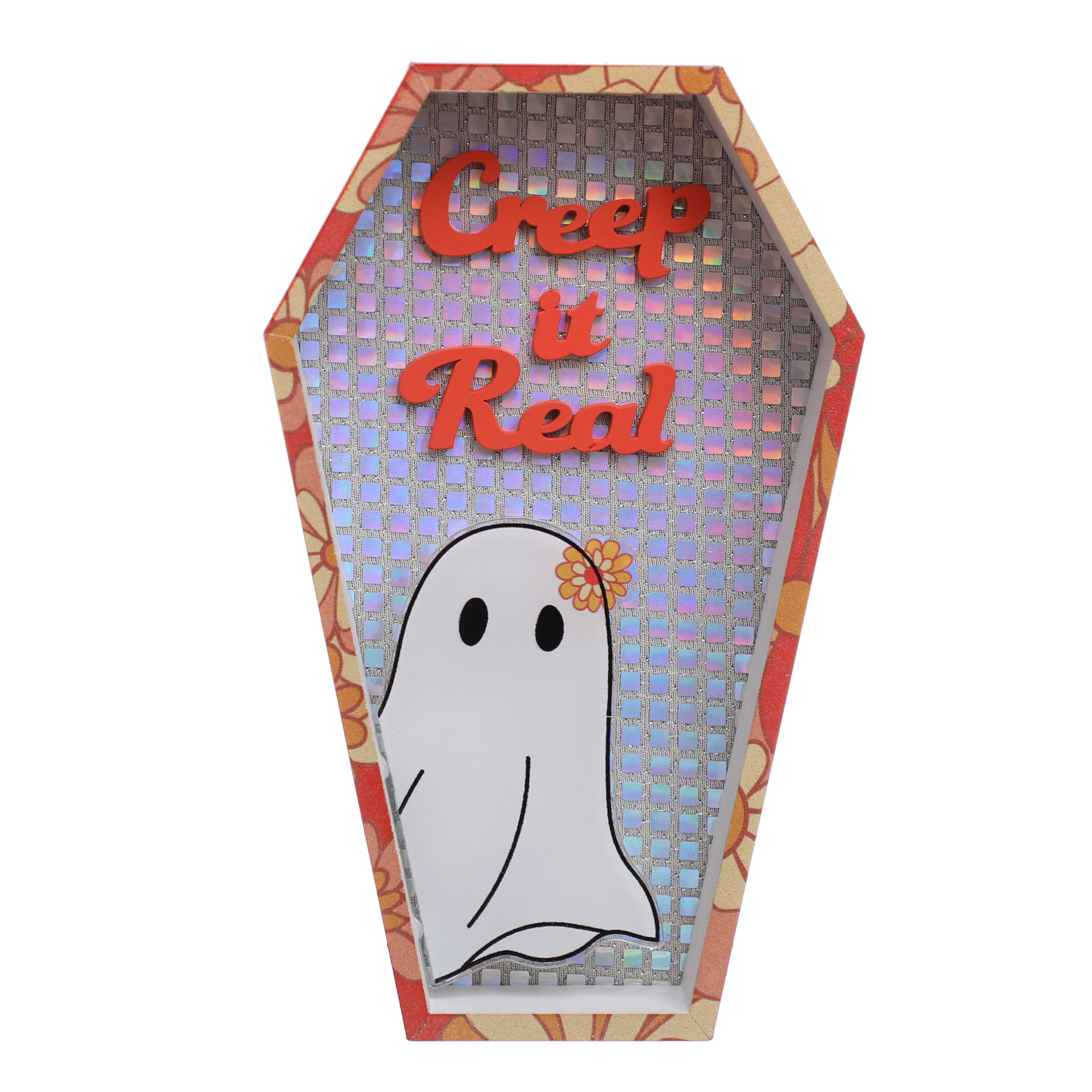 8&#x22; Creep It Real Coffin Tabletop Sign by Ashland&#xAE;