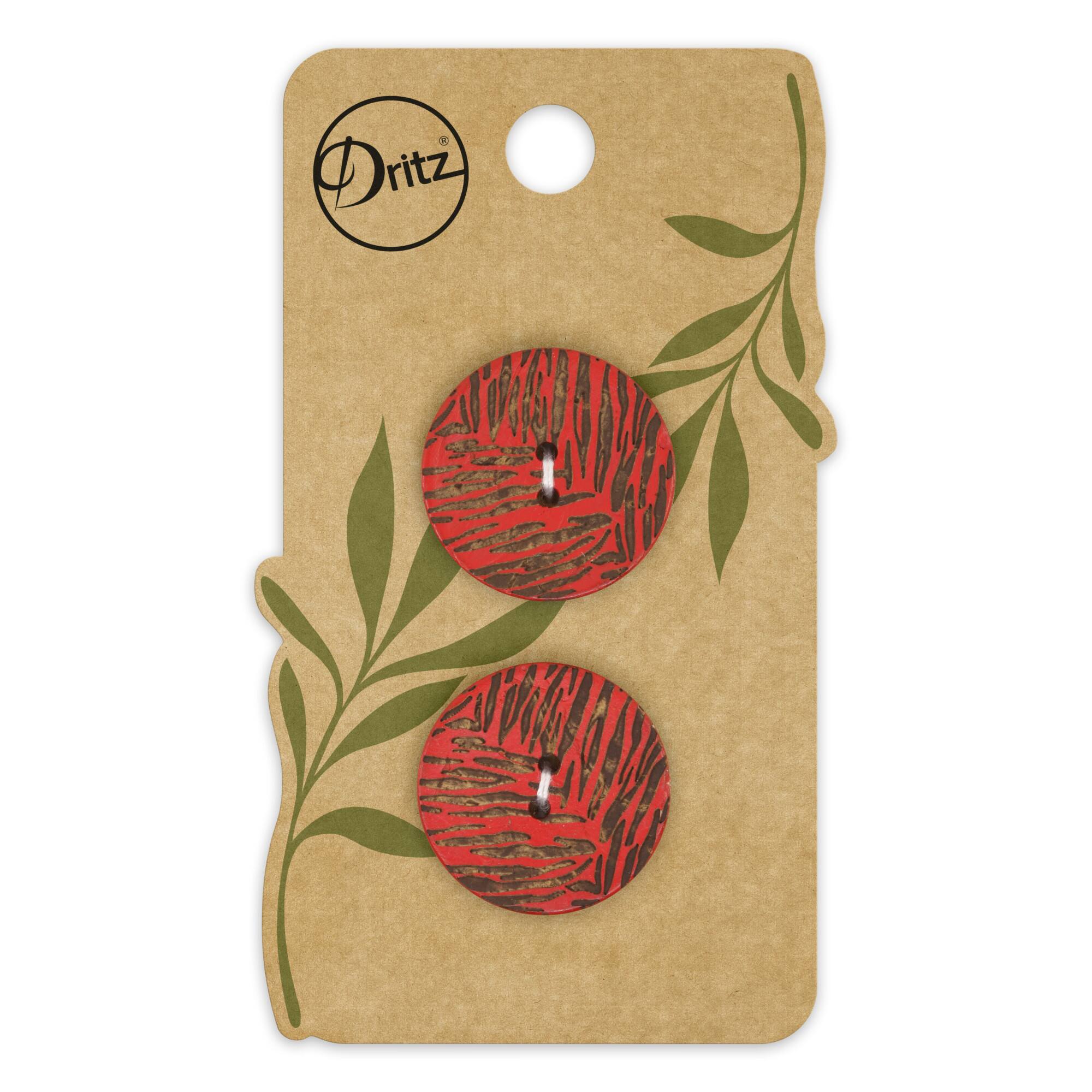 Dritz® 23mm Sustainable Coconut Round Button, 6ct.