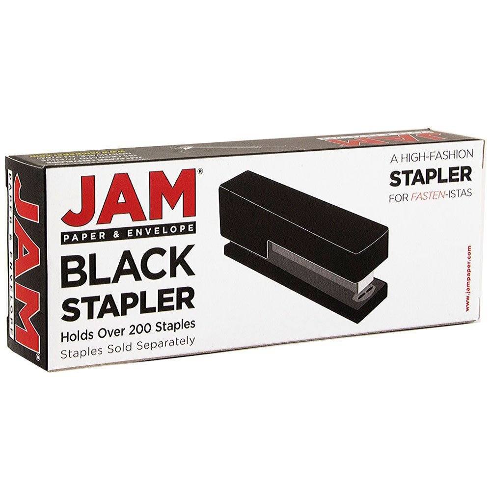 JAM Paper Desk Stapler &#x26; Staples Set