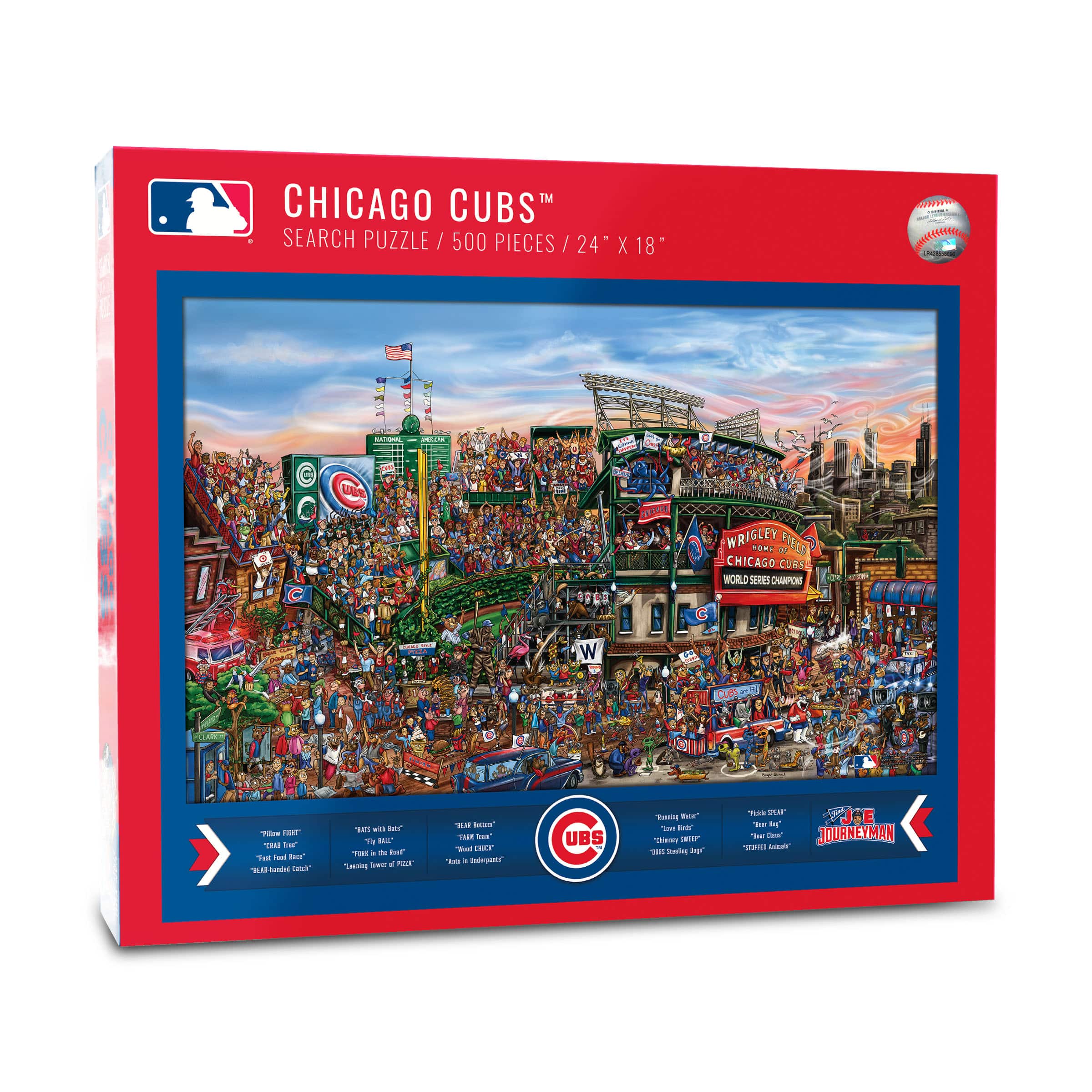 Chicago Cubs Joe Journeyman 500 Piece Puzzle