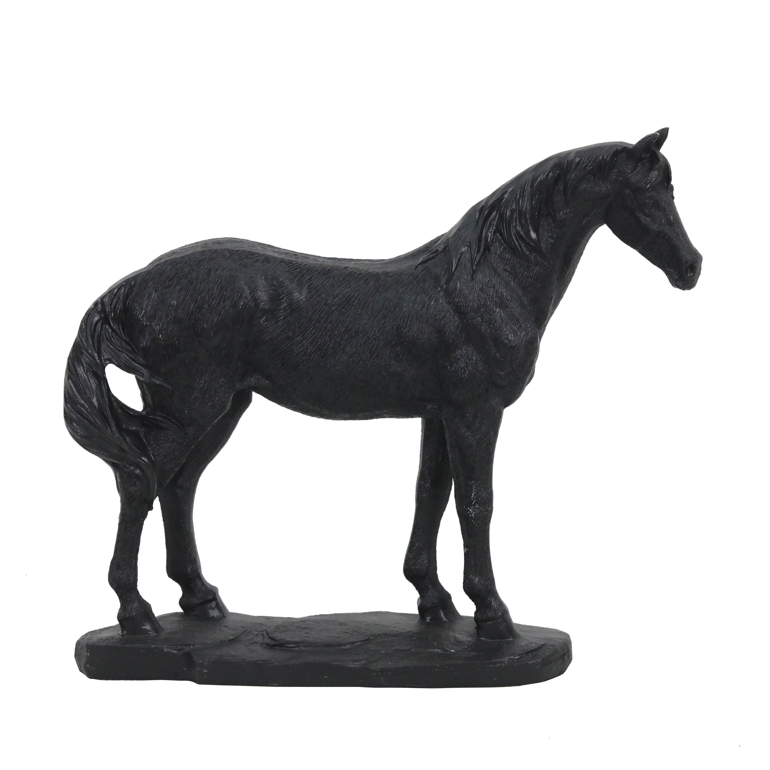 8" Black Horse Tabletop Décor by Ashland®